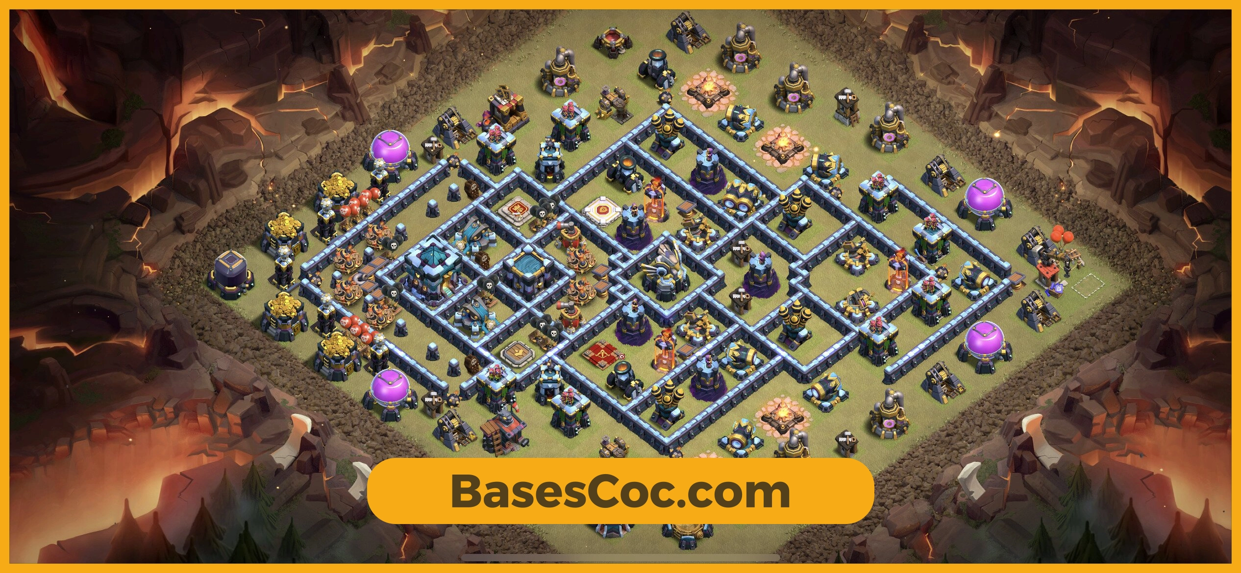 TH13 war Base