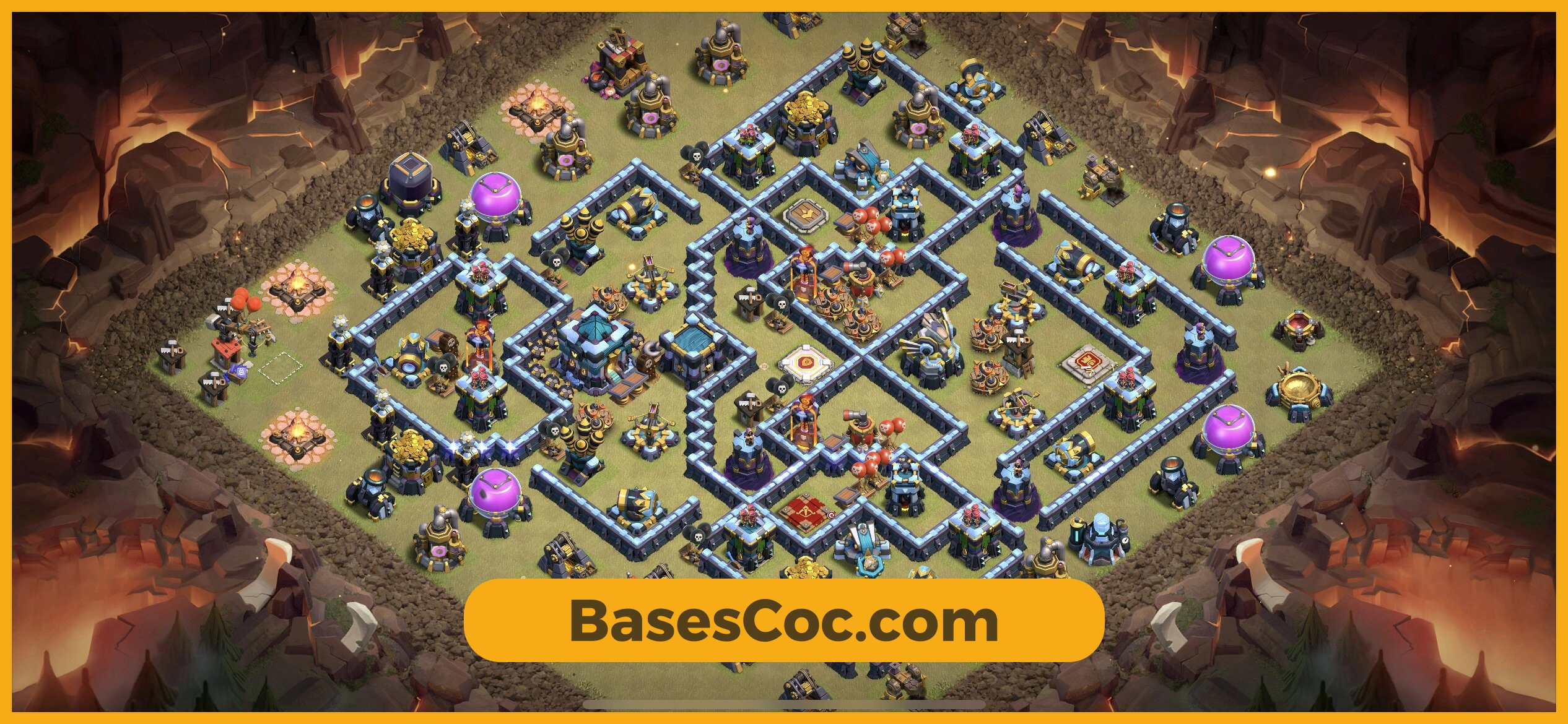 TH13 war Base