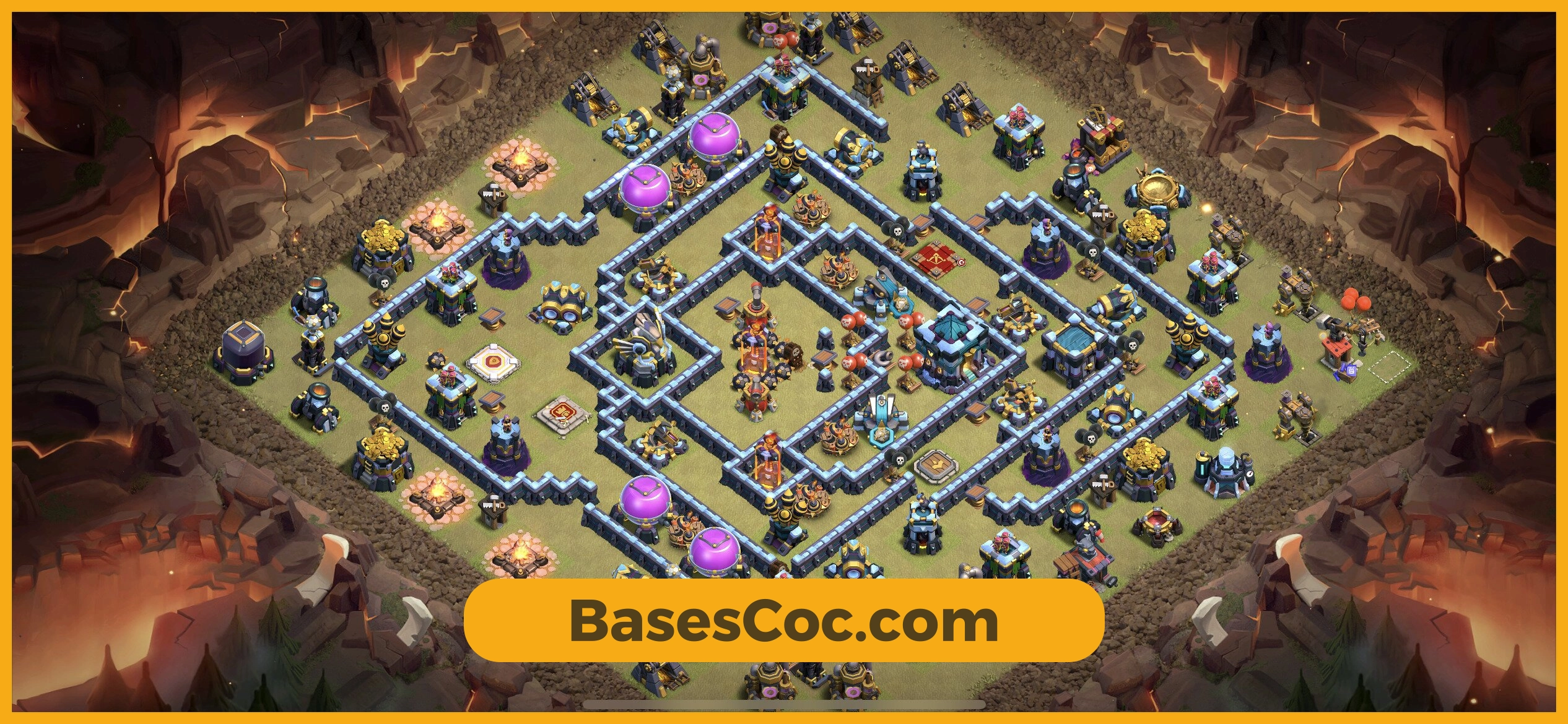 TH13 war Base