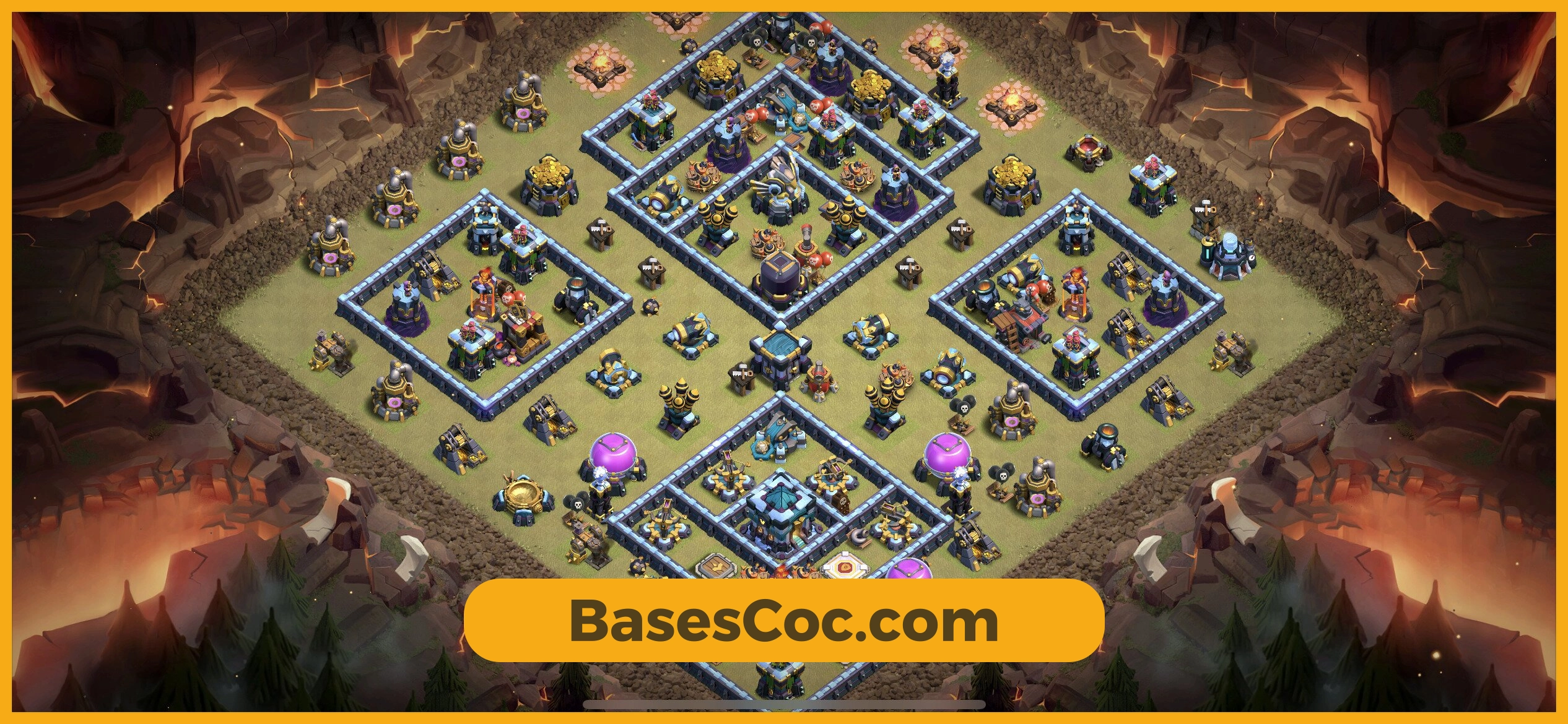 TH13 war Base