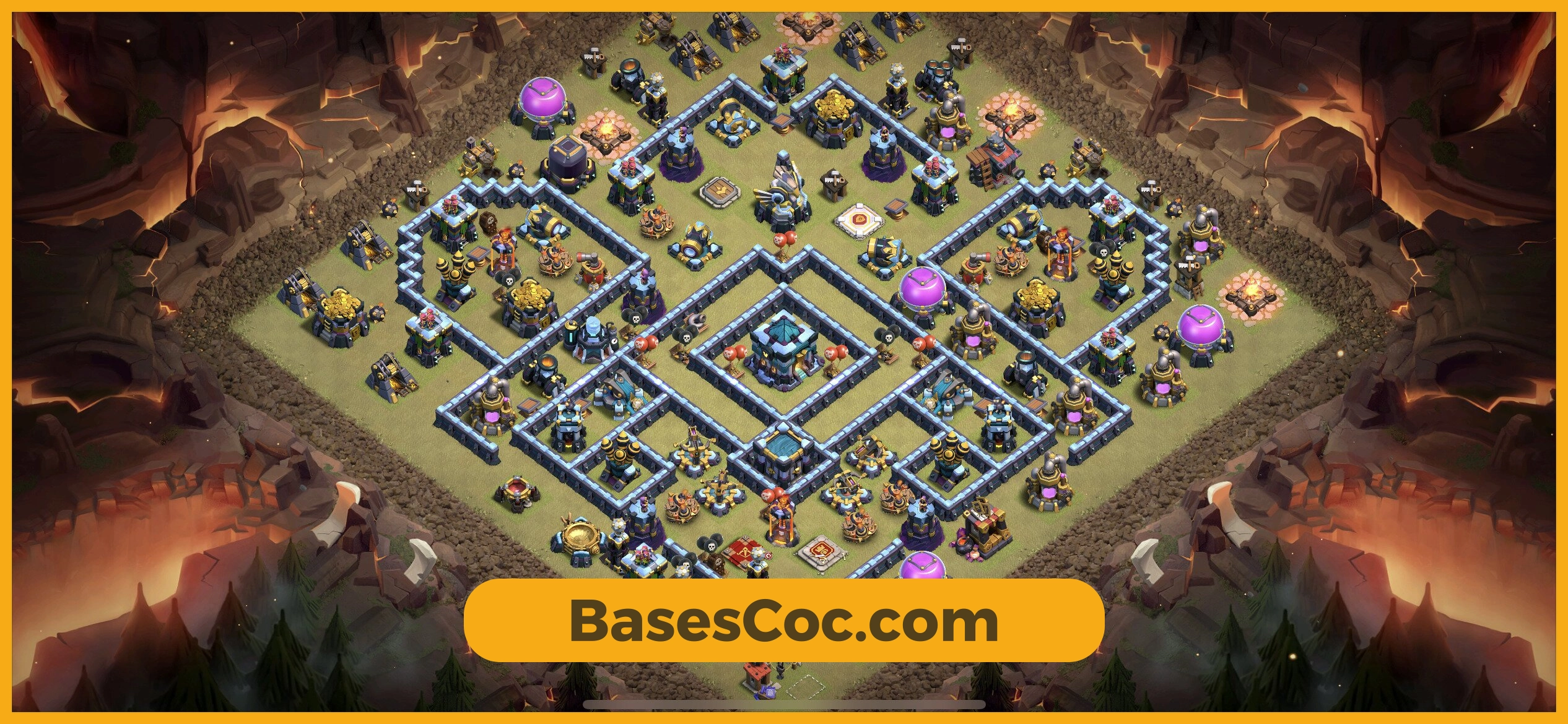 TH13 war Base