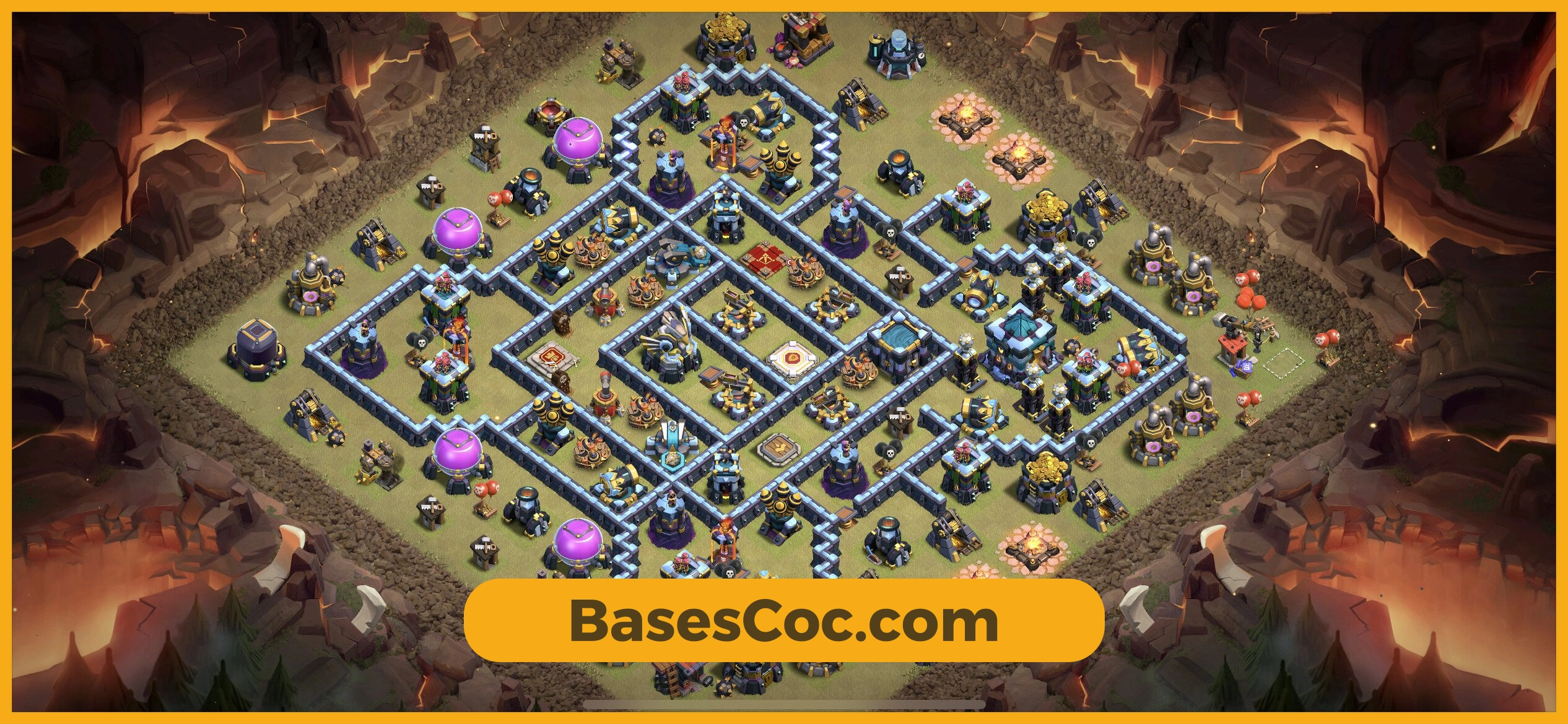 TH13 war Base