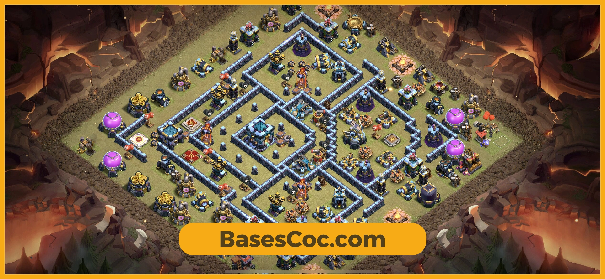 TH13 war Base