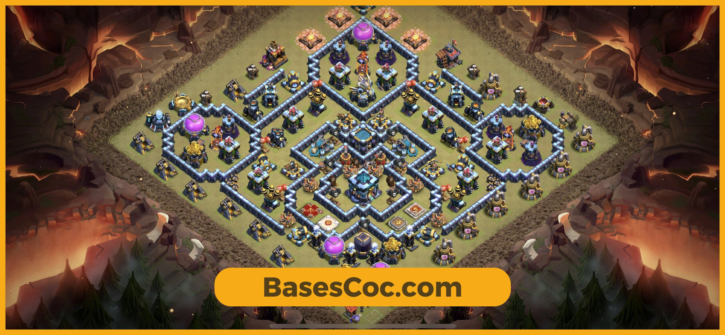 TH13 war Base