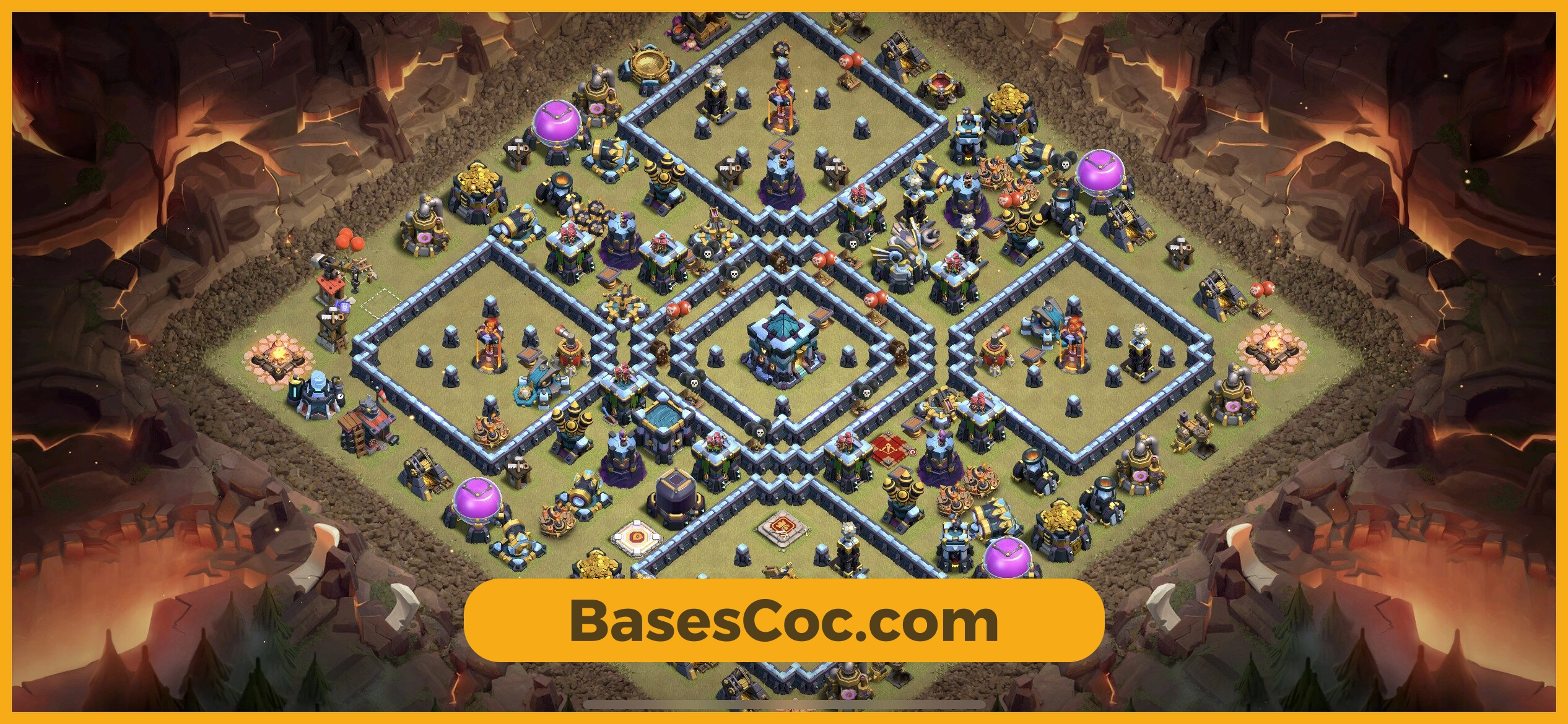 TH13 war Base