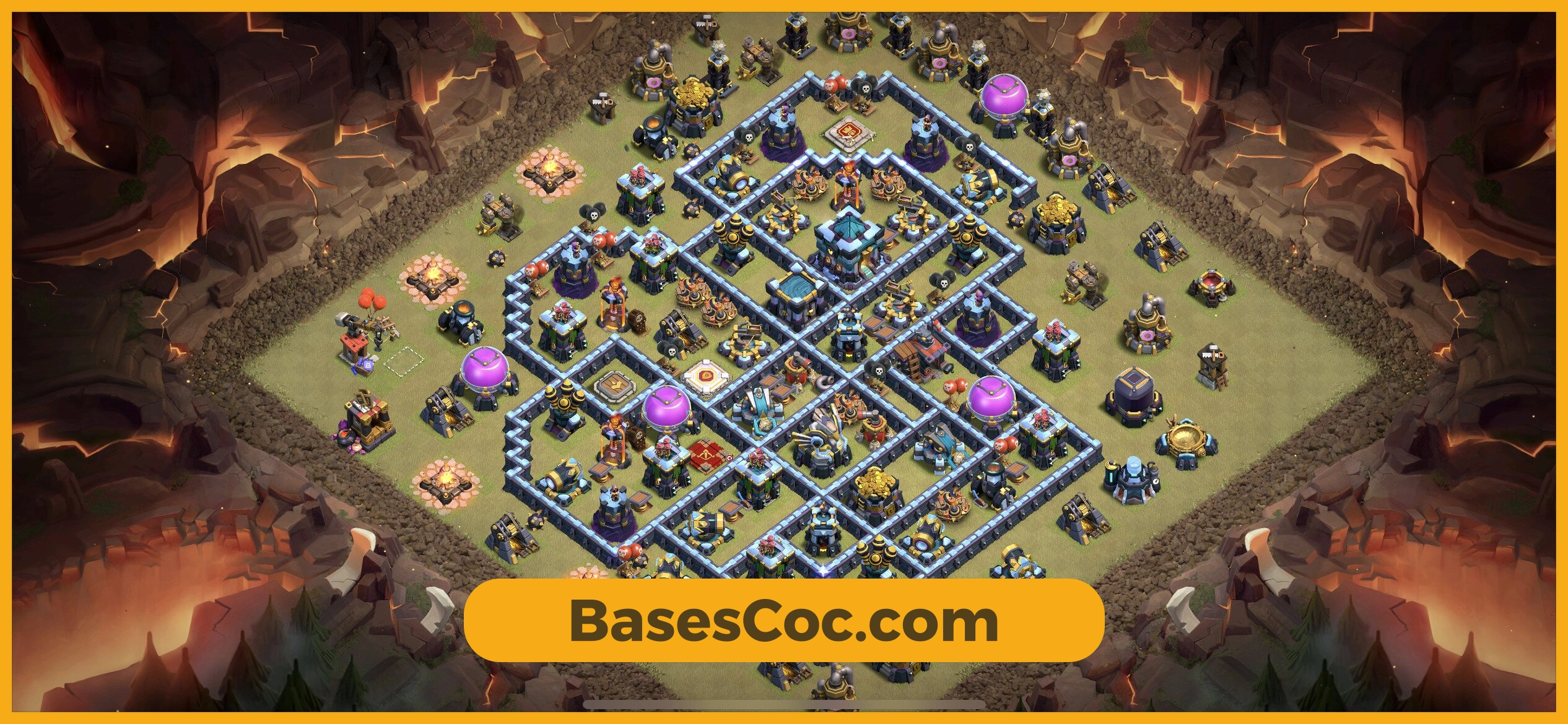 TH13 war Base