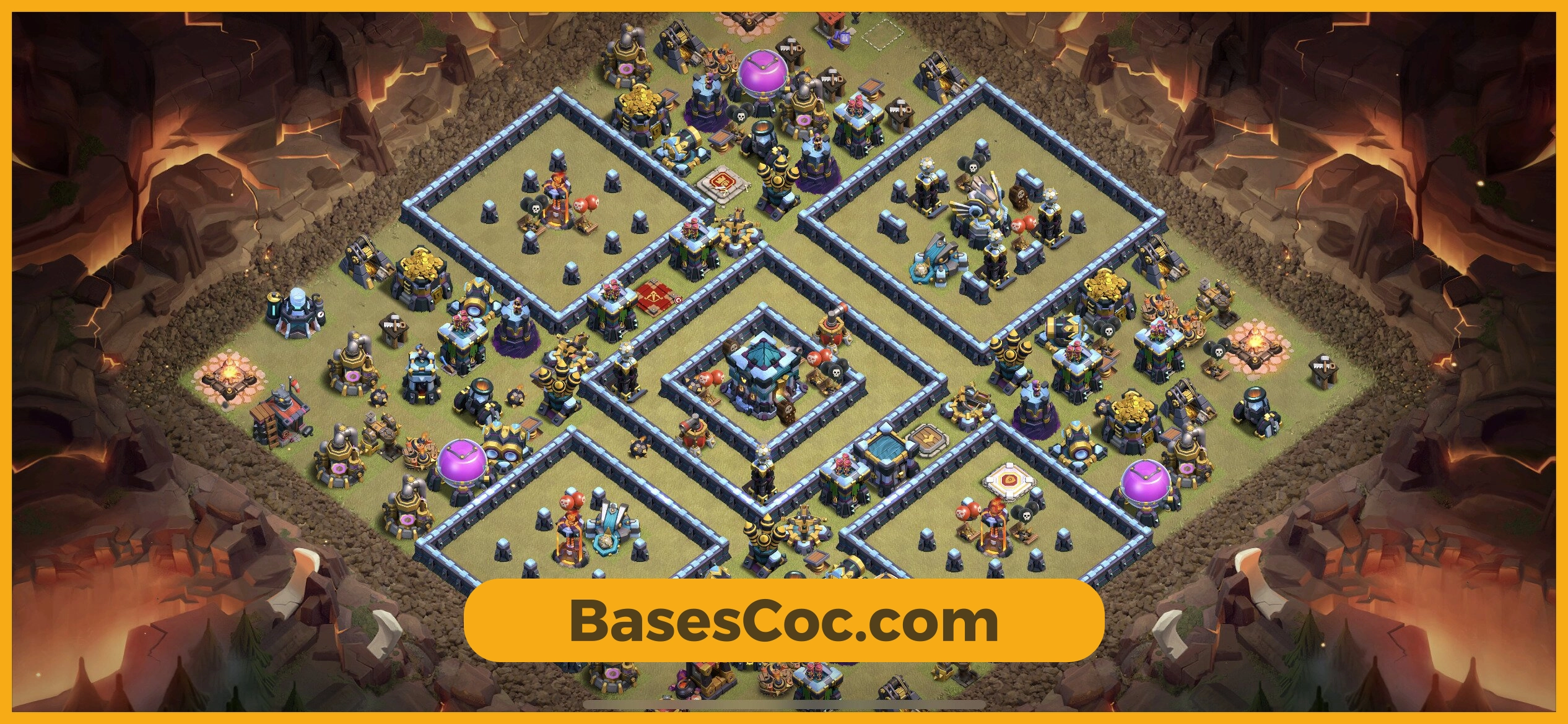 TH13 war Base