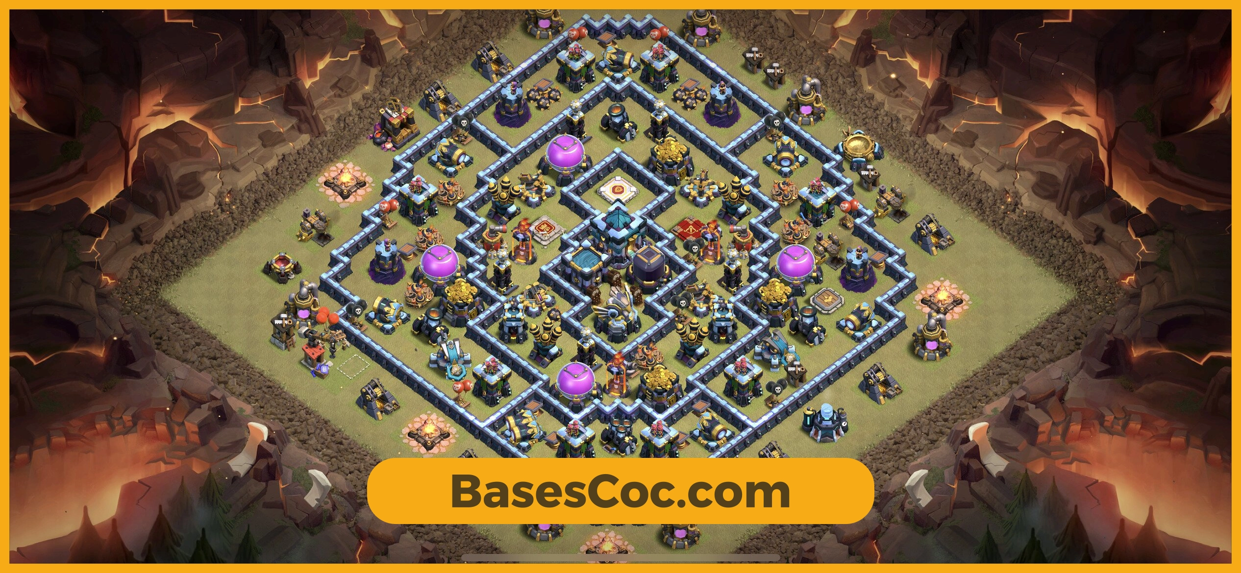 TH13 war Base