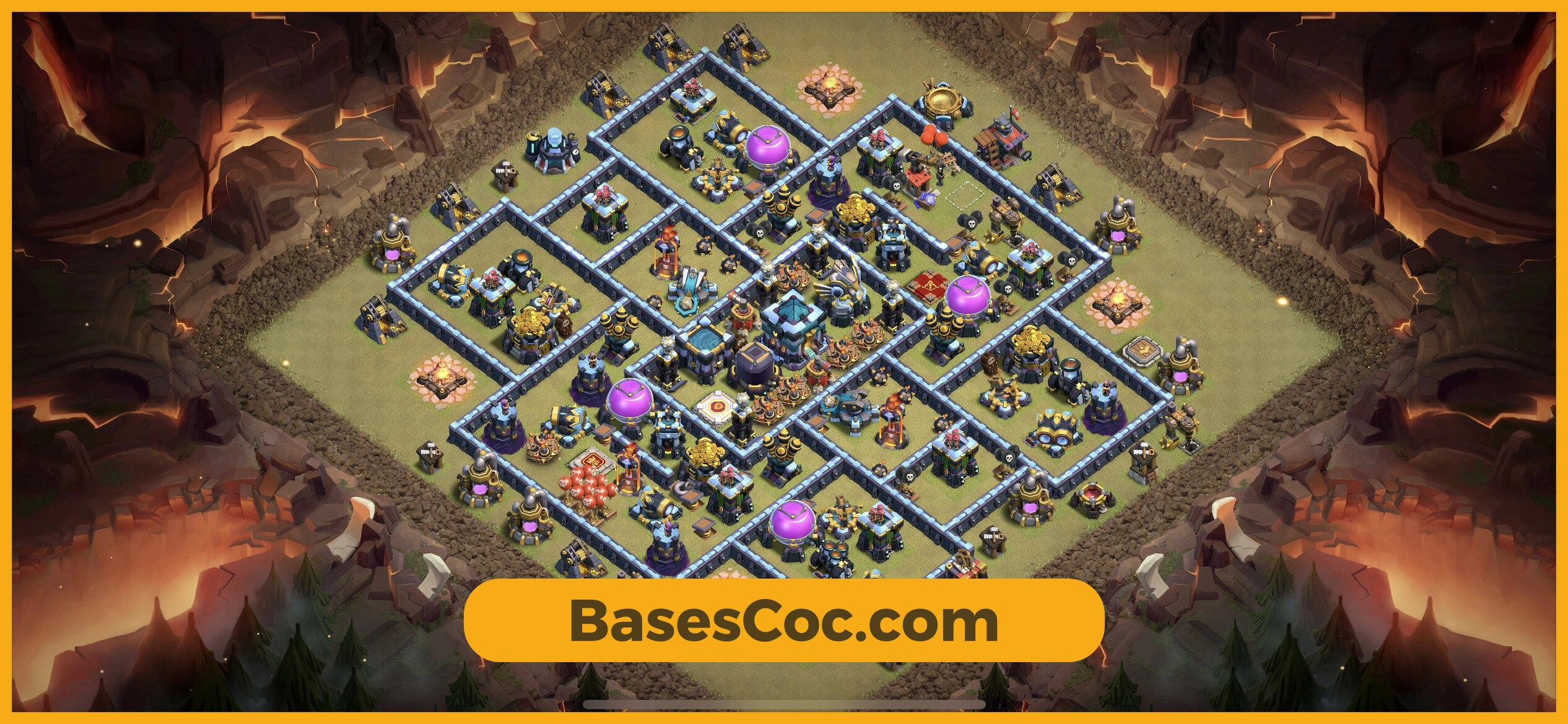 TH13 war Base