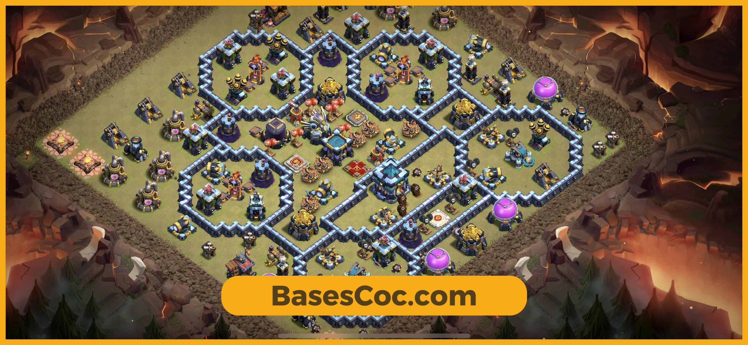 TH13 war Base