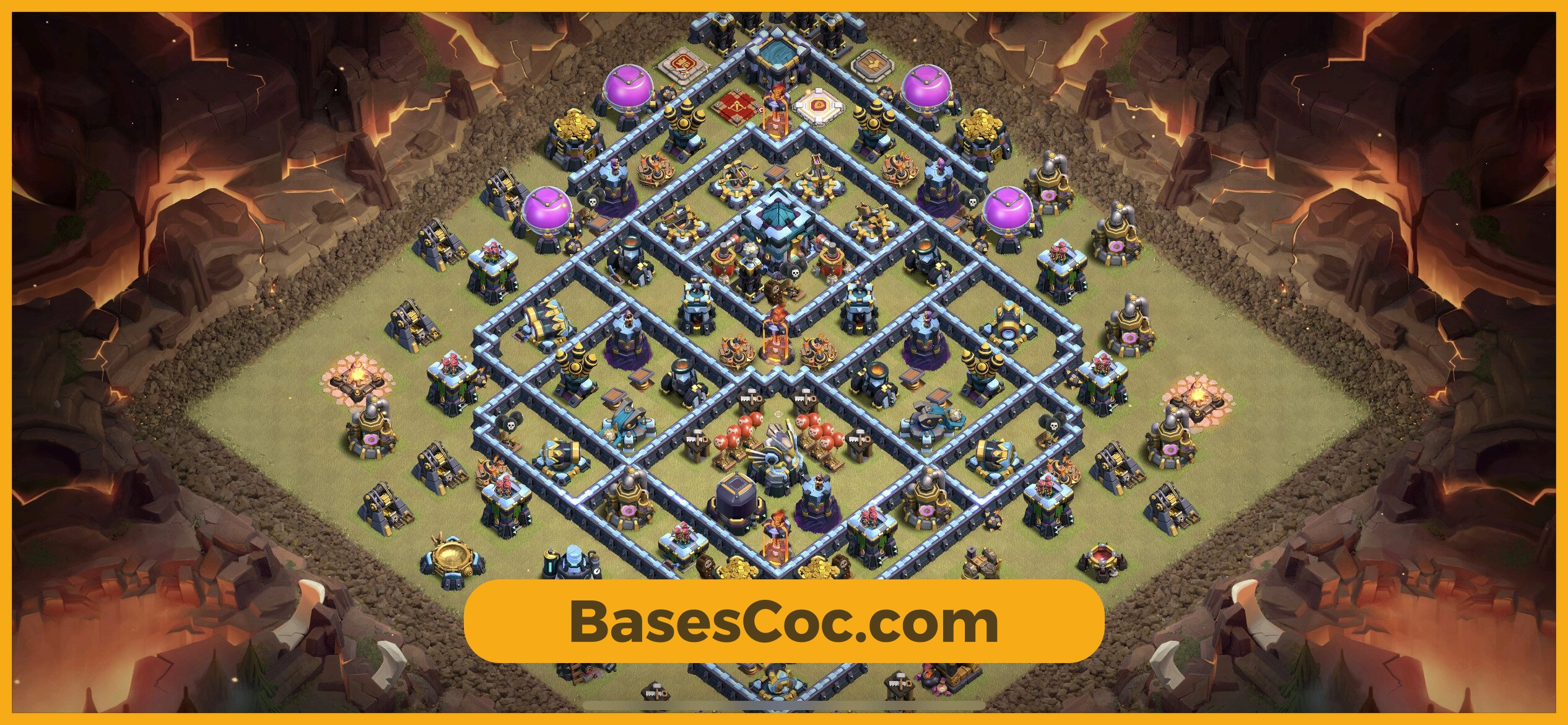 TH13 war Base