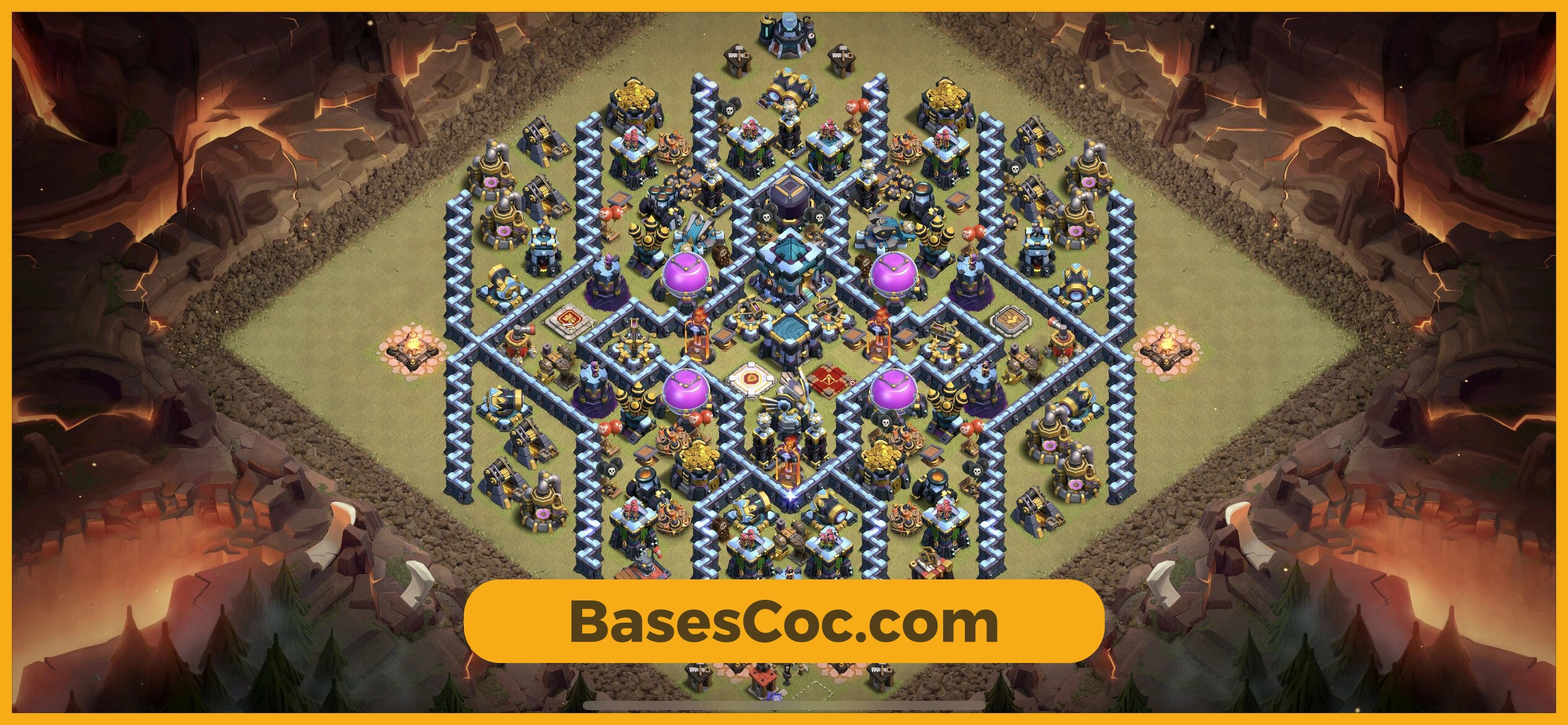 TH13 war Base