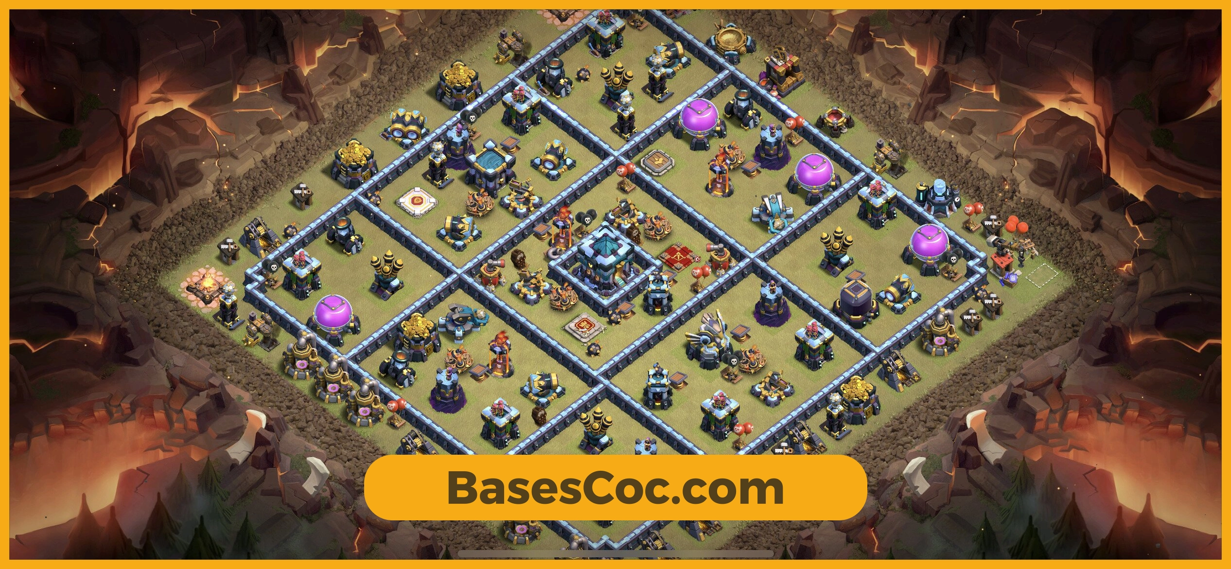 TH13 war Base