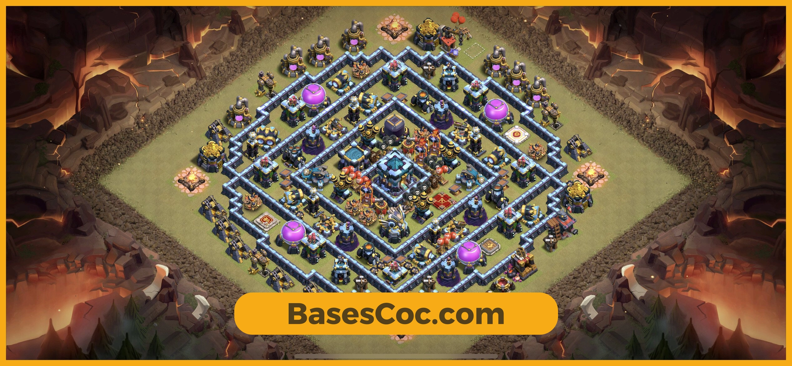 TH13 war Base