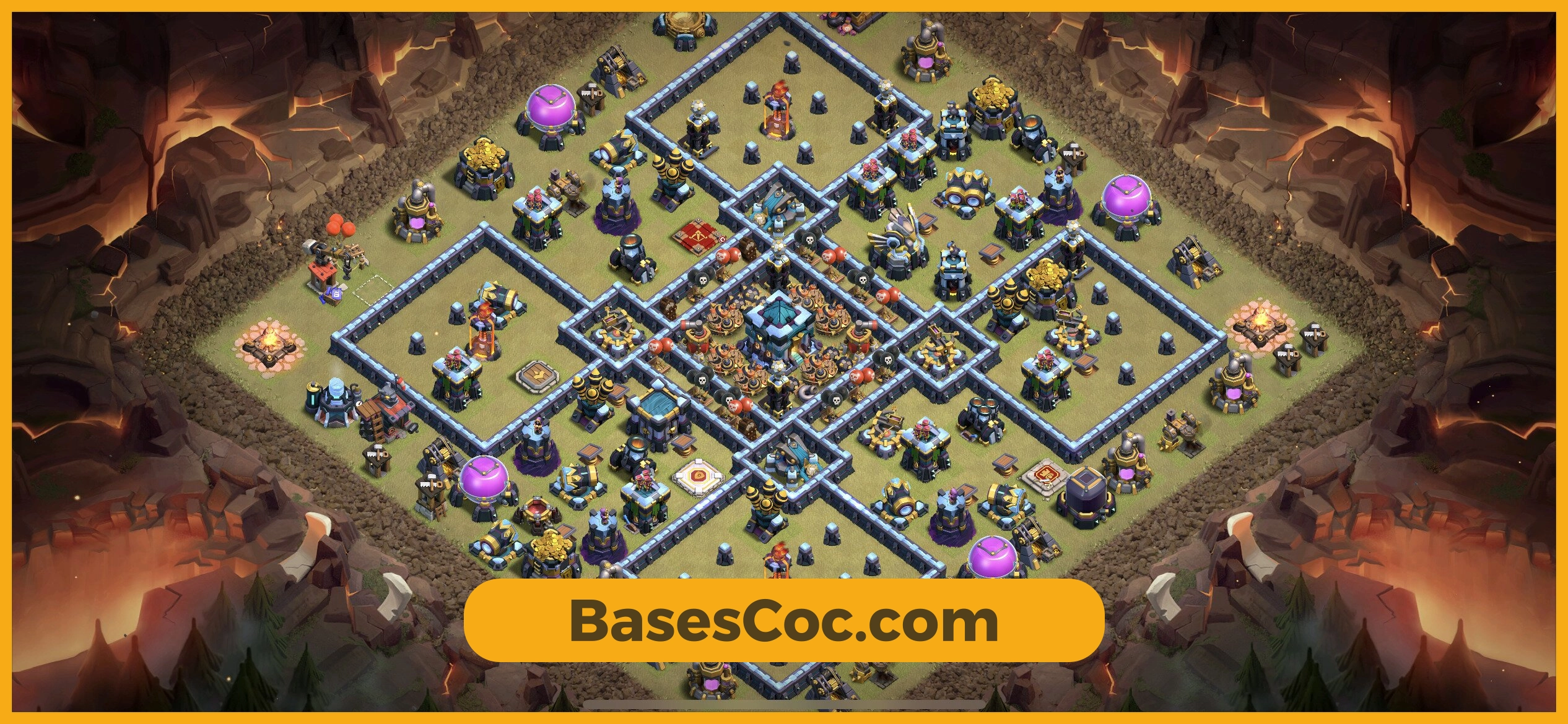 TH13 war Base