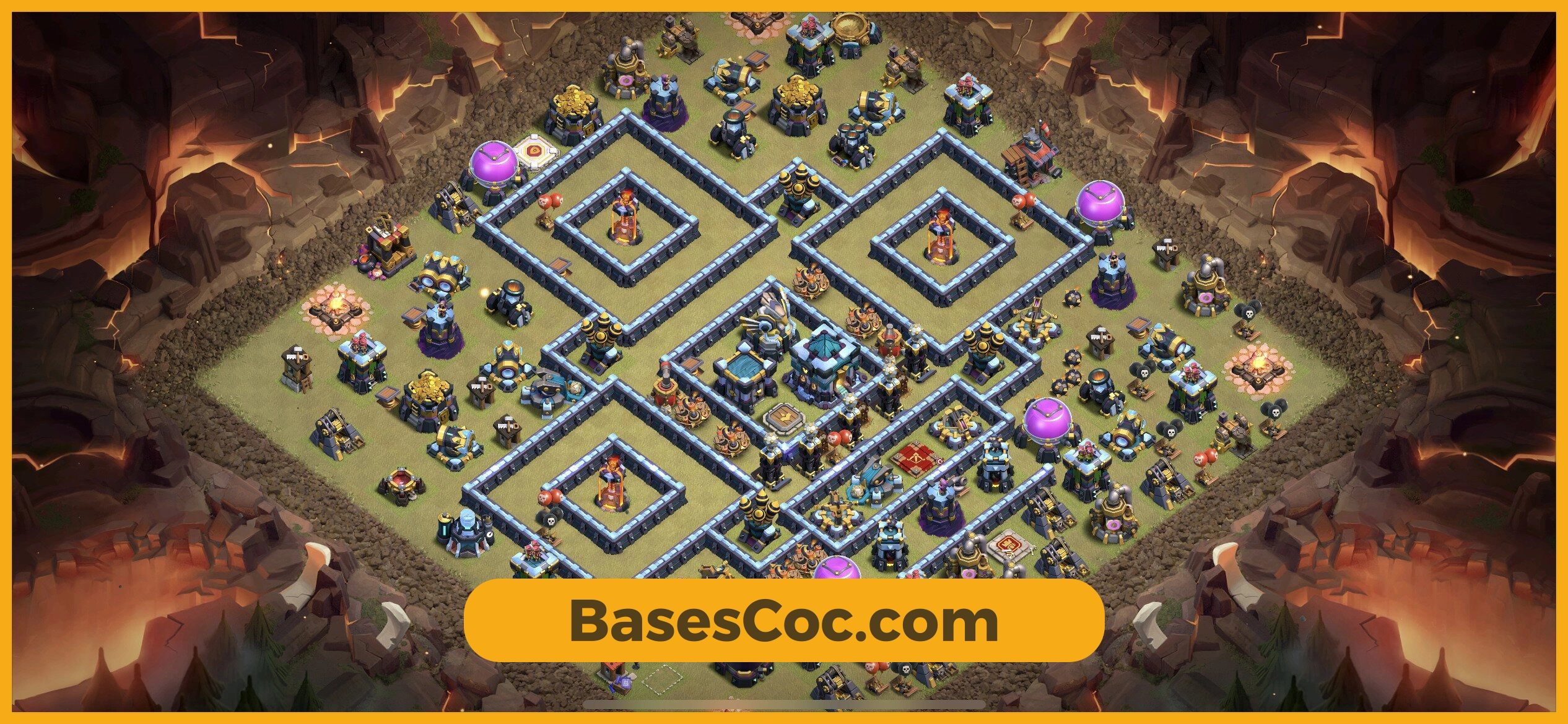 TH13 war Base