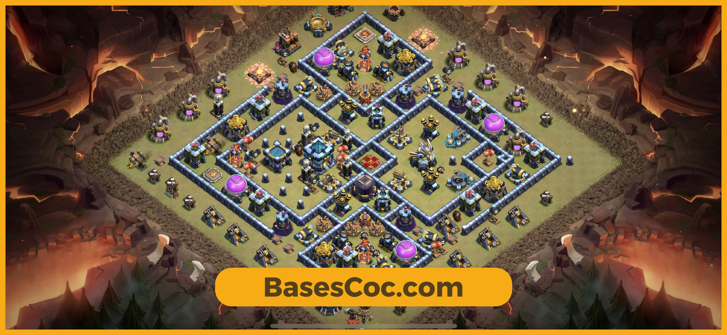 TH13 war Base
