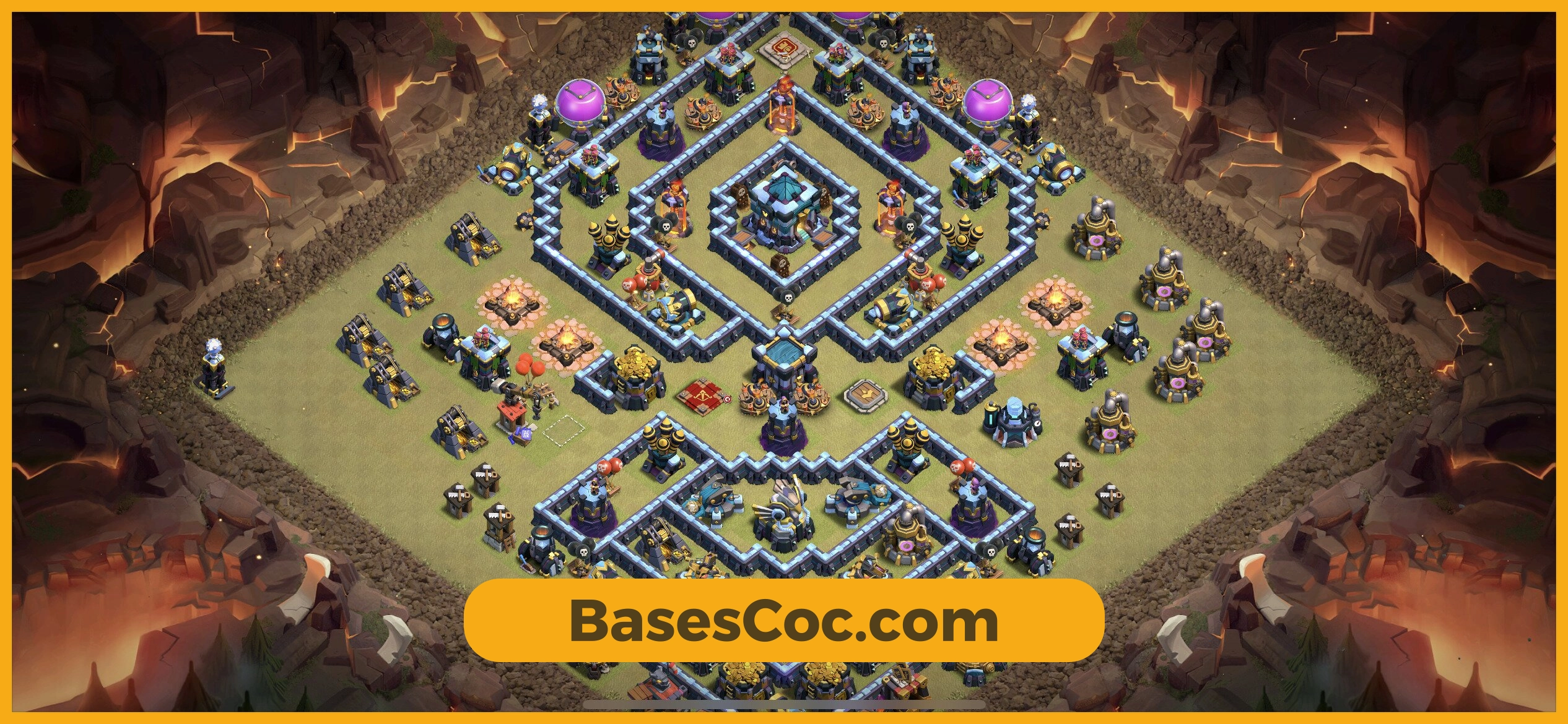 TH13 war Base