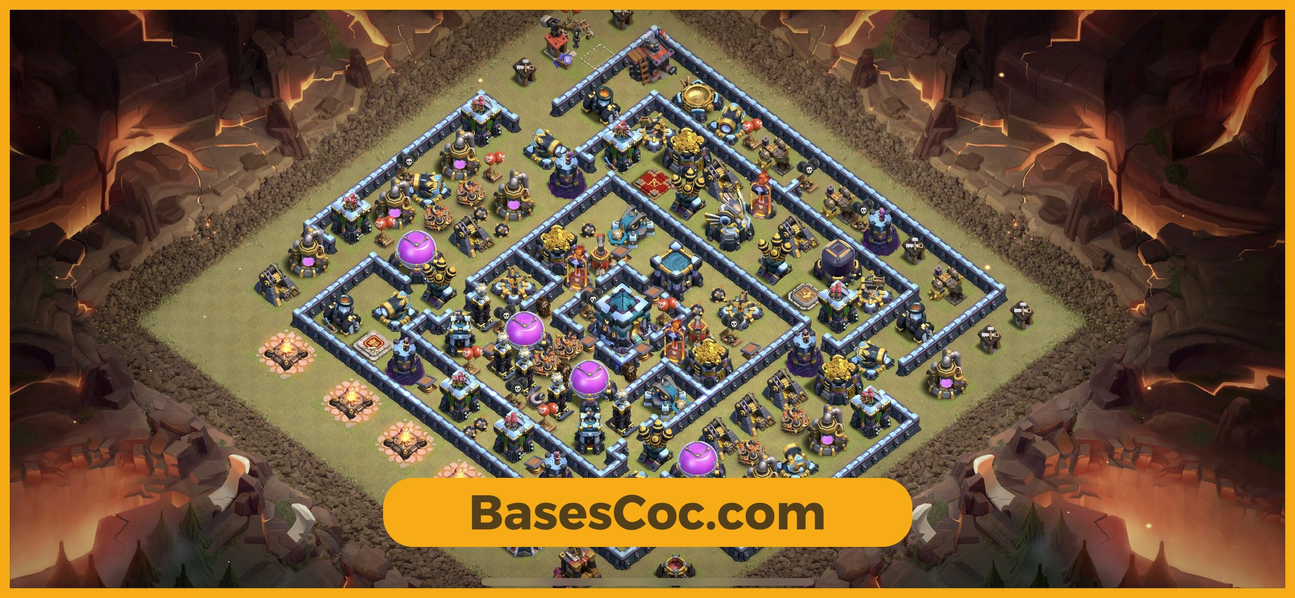 TH13 war Base