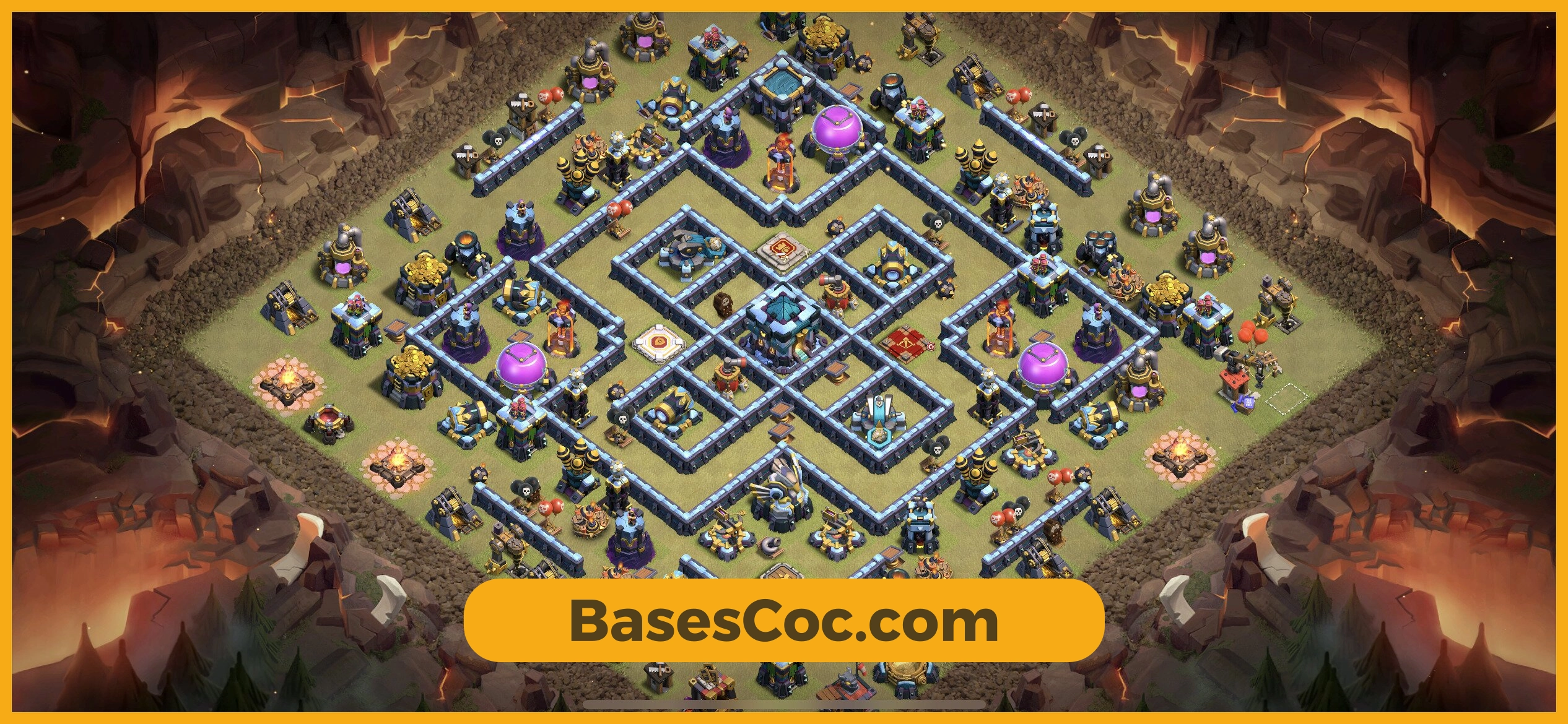 TH13 war Base