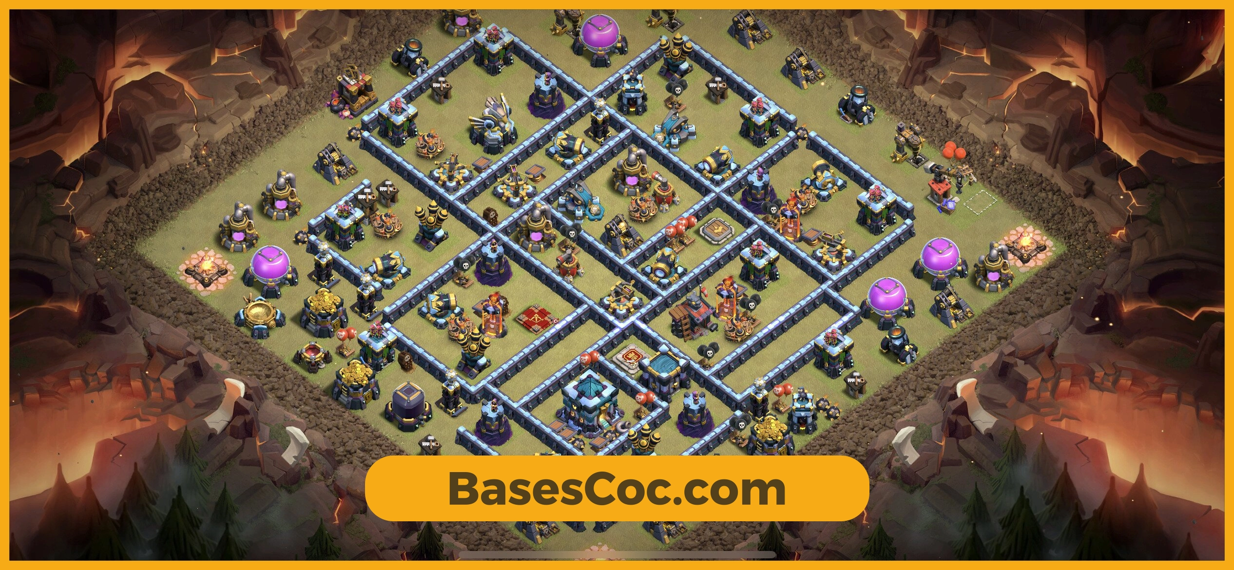 TH13 war Base