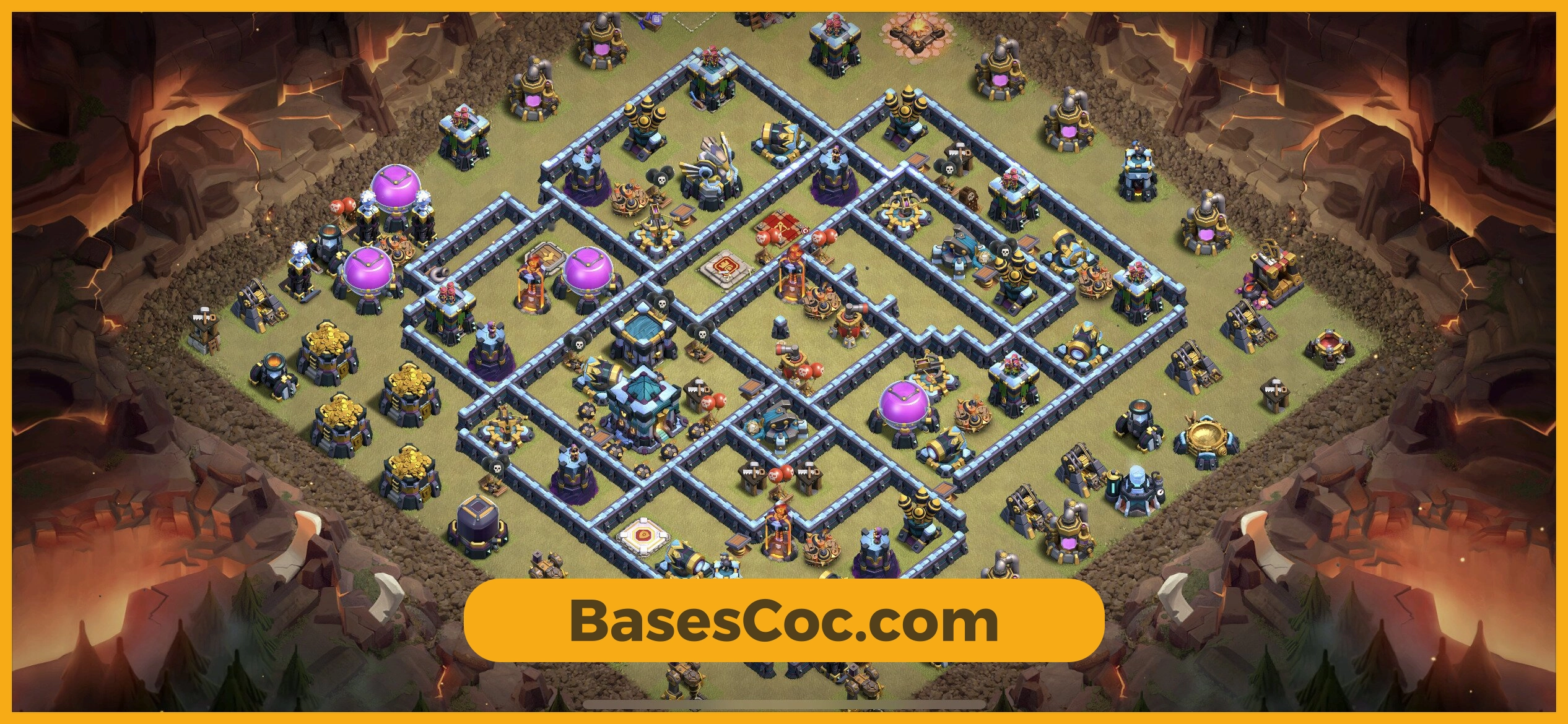 TH13 war Base