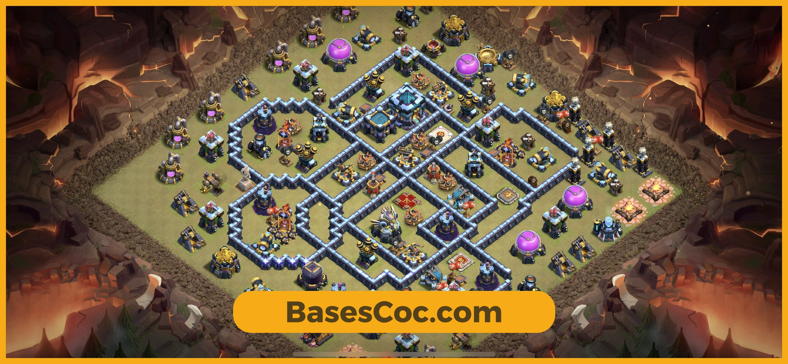 TH13 war Base