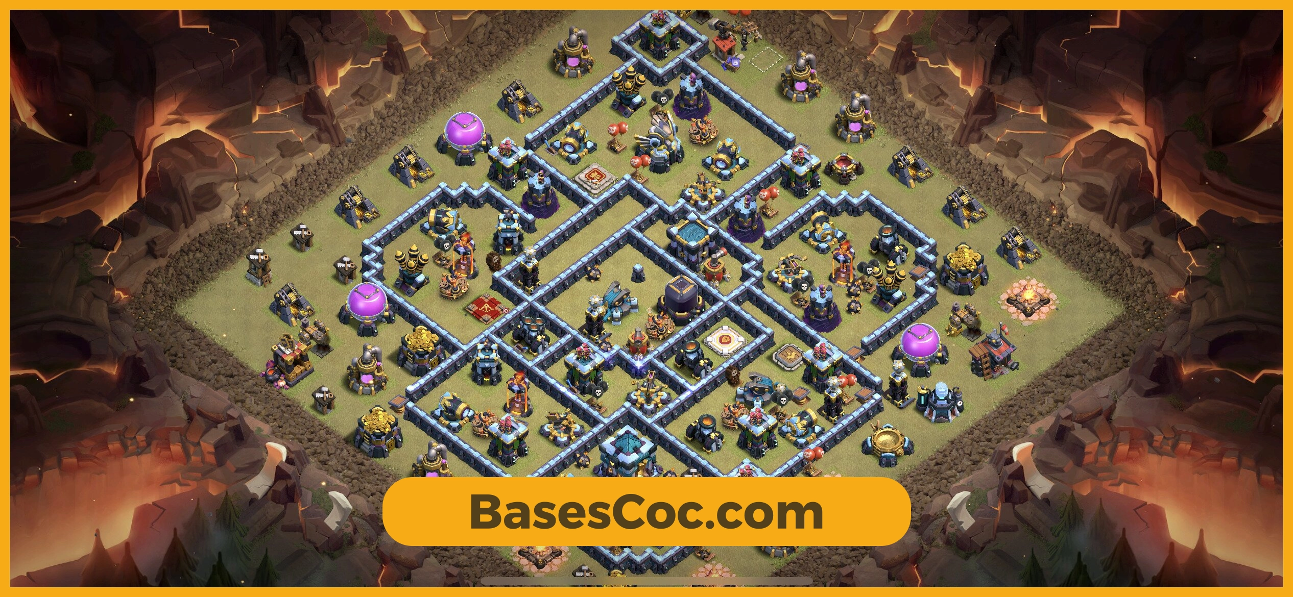 TH13 war Base