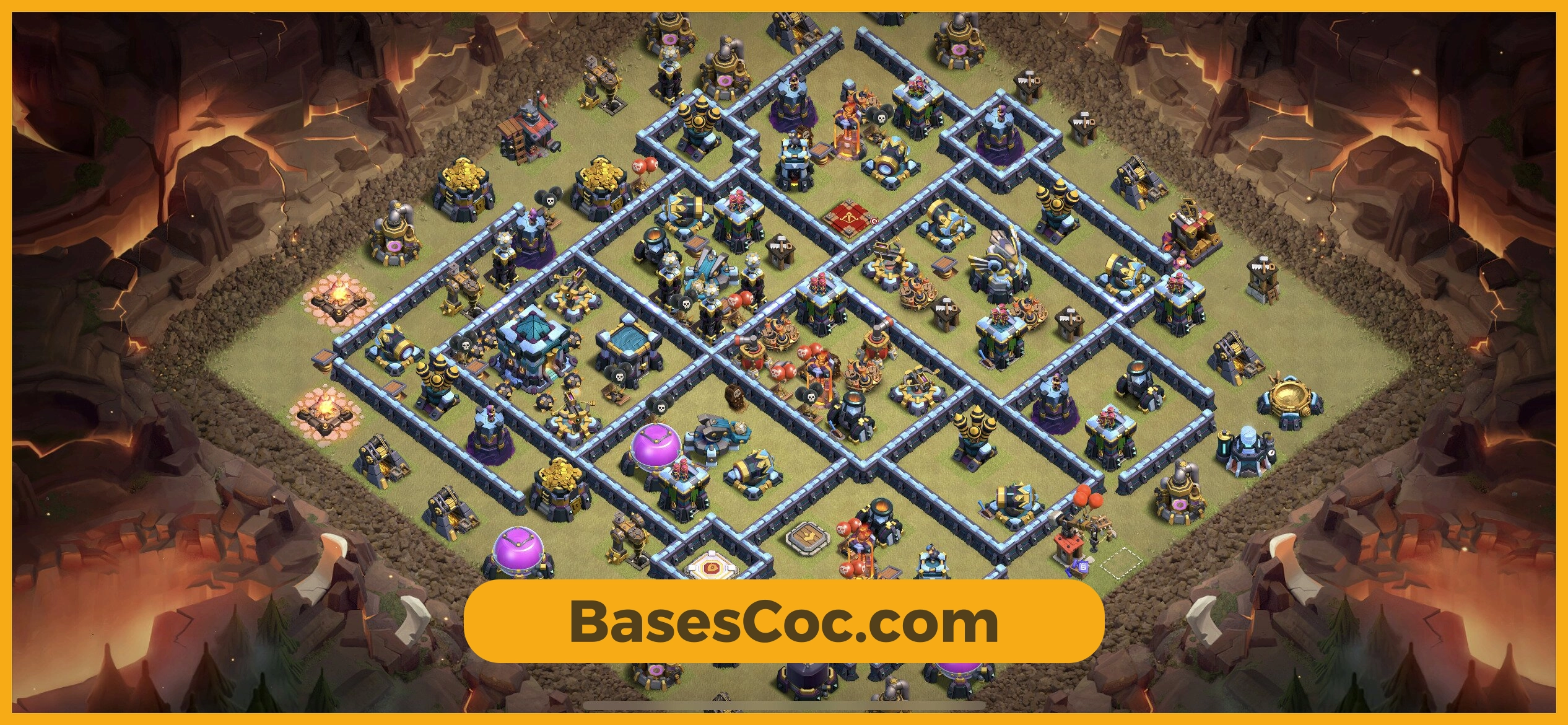 TH13 war Base