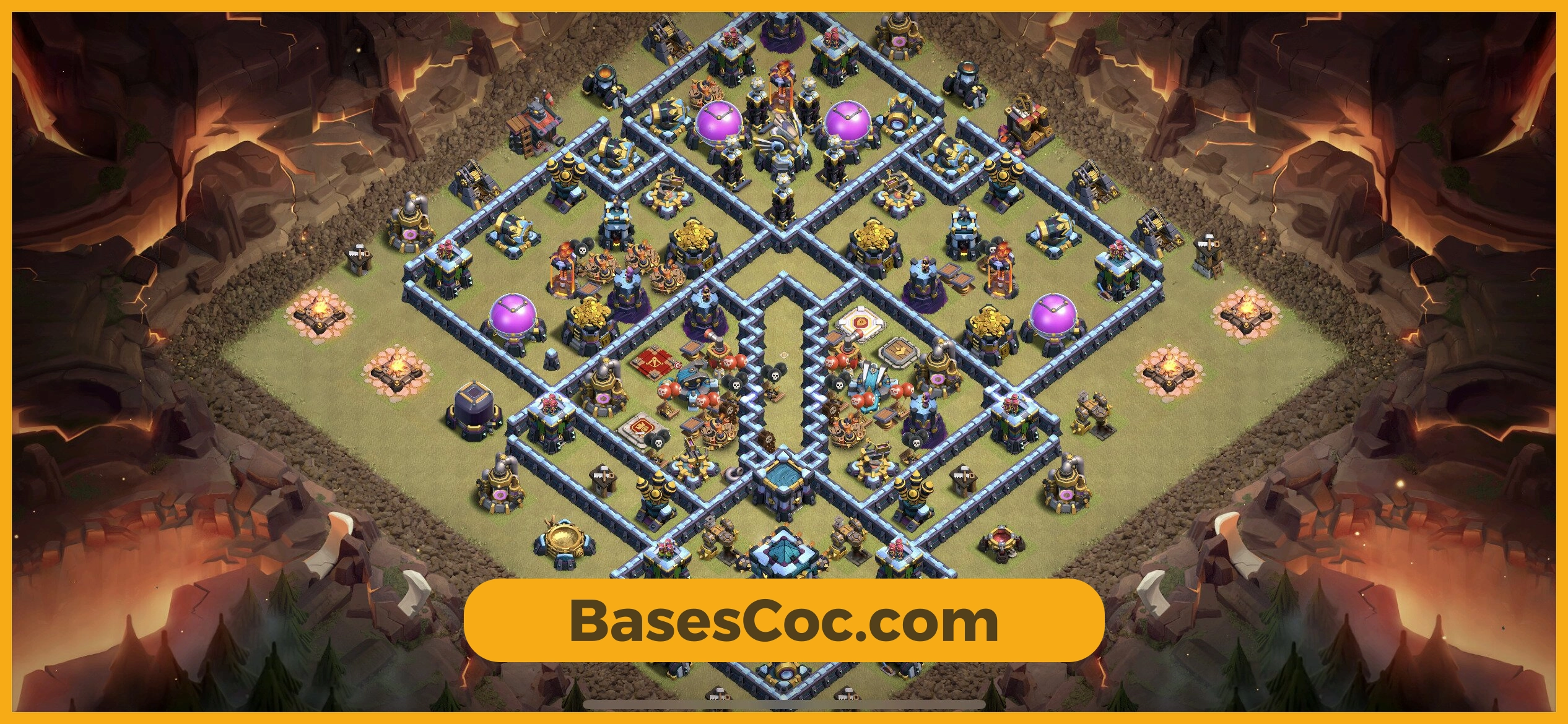 TH13 war Base