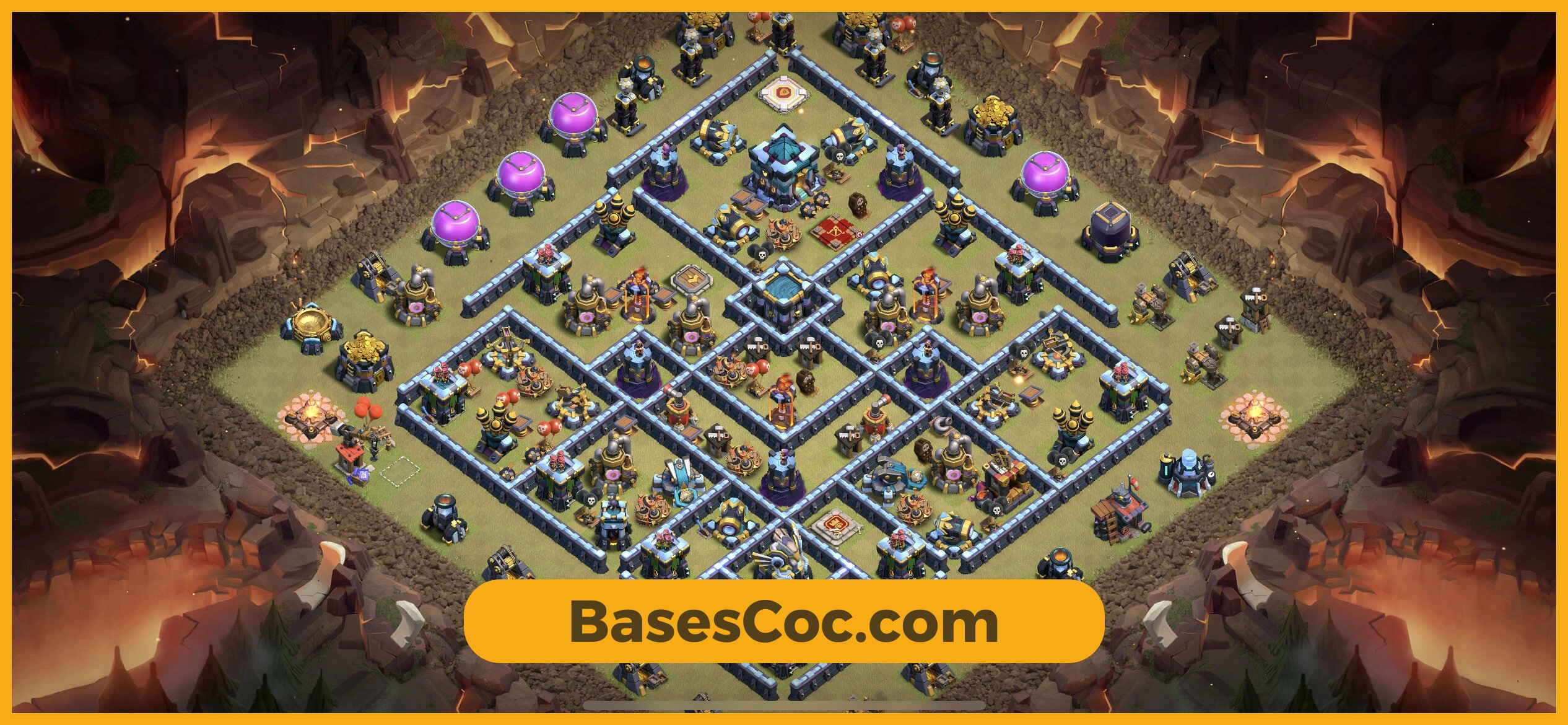 TH13 war Base