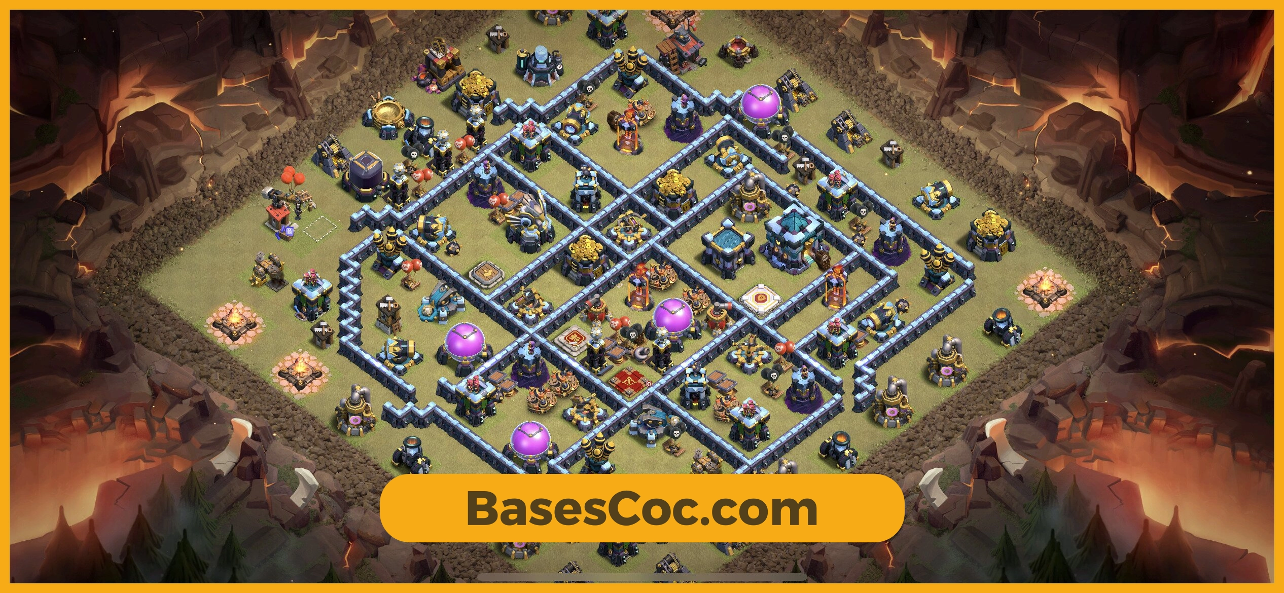 TH13 war Base
