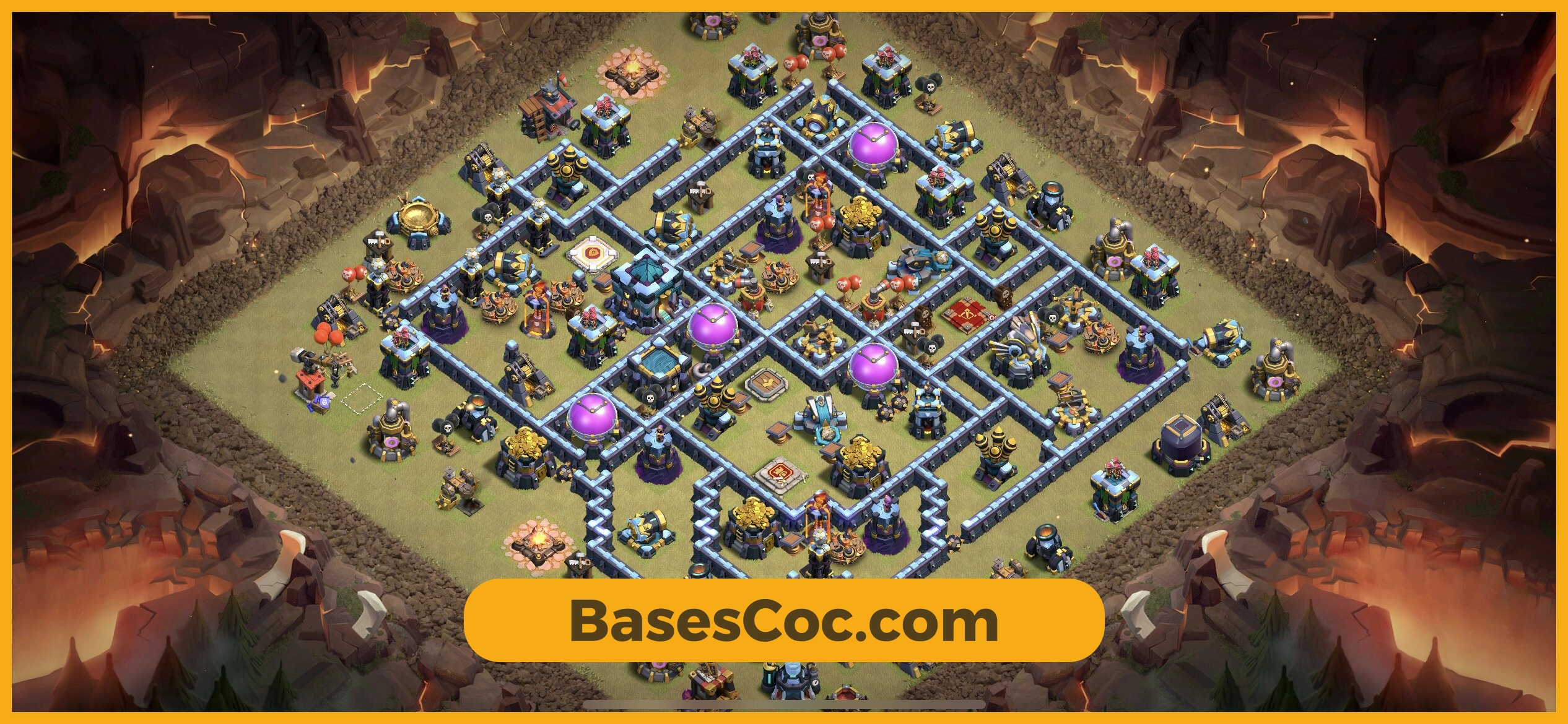 TH13 war Base