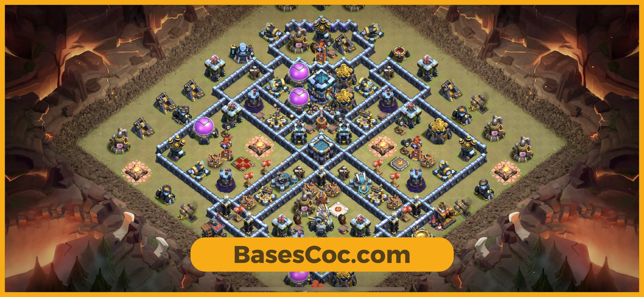 TH13 war Base