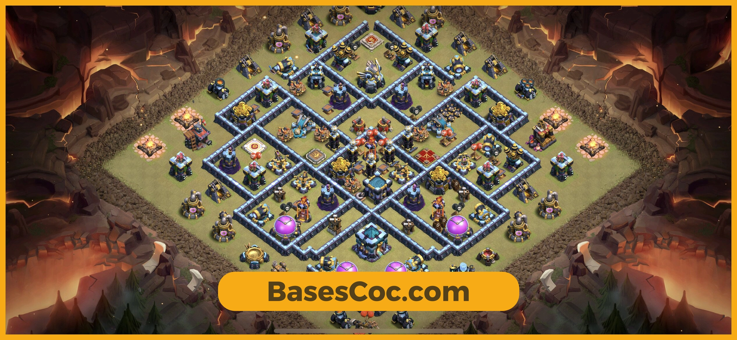 TH13 war Base