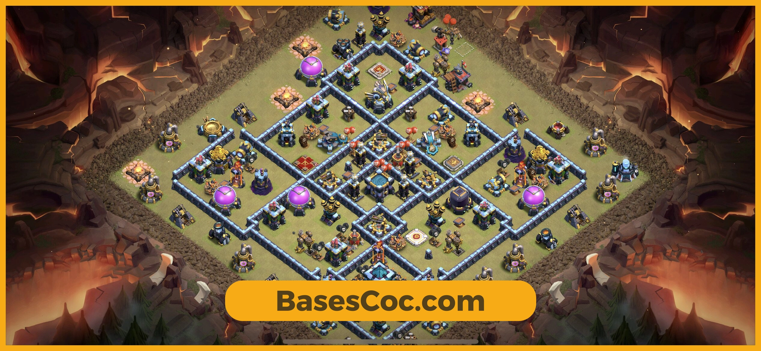 TH13 war Base
