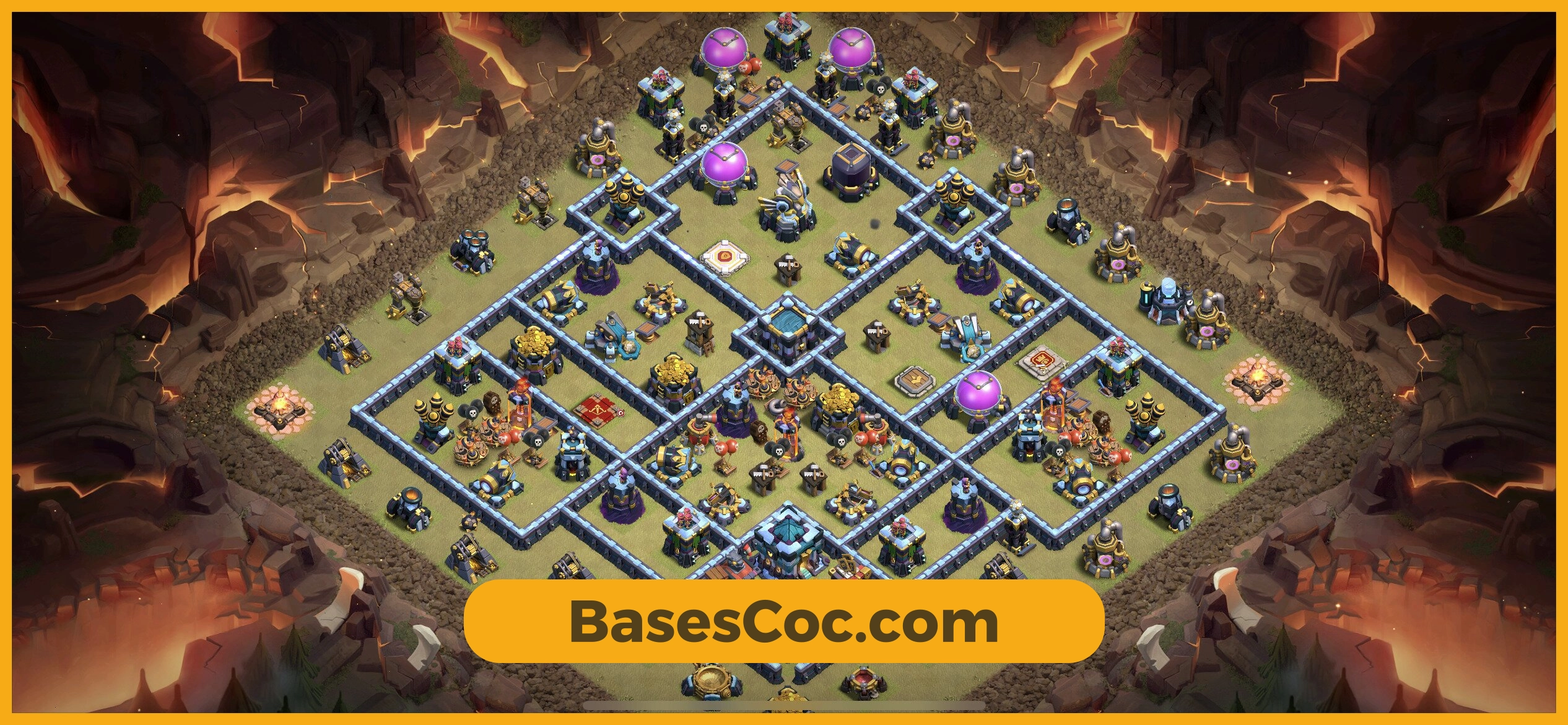 TH13 war Base