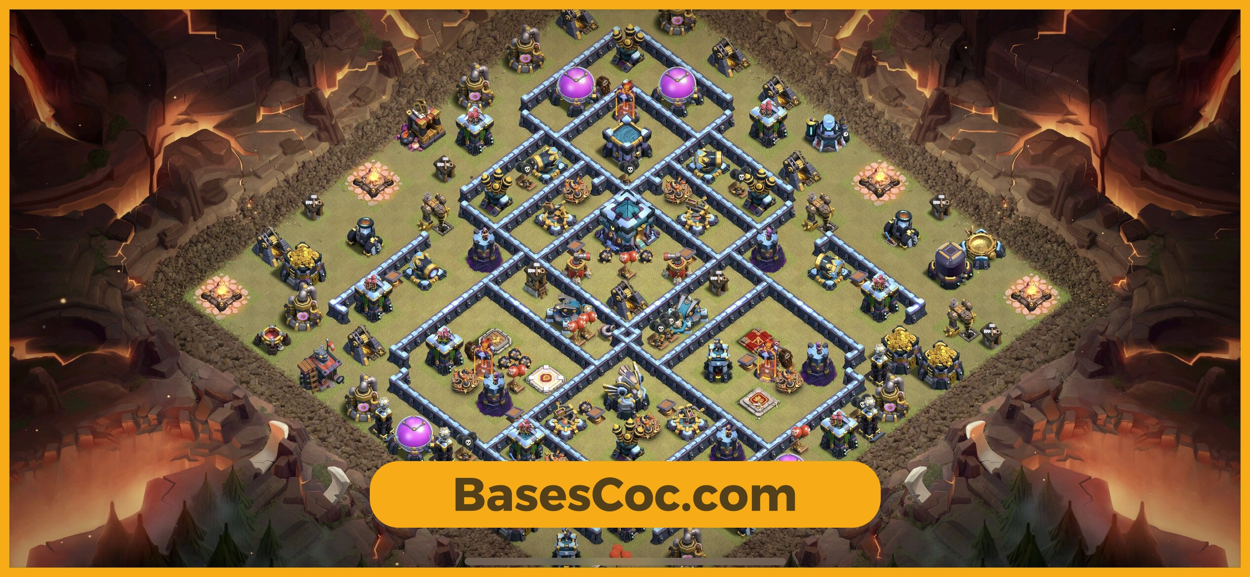 TH13 war Base