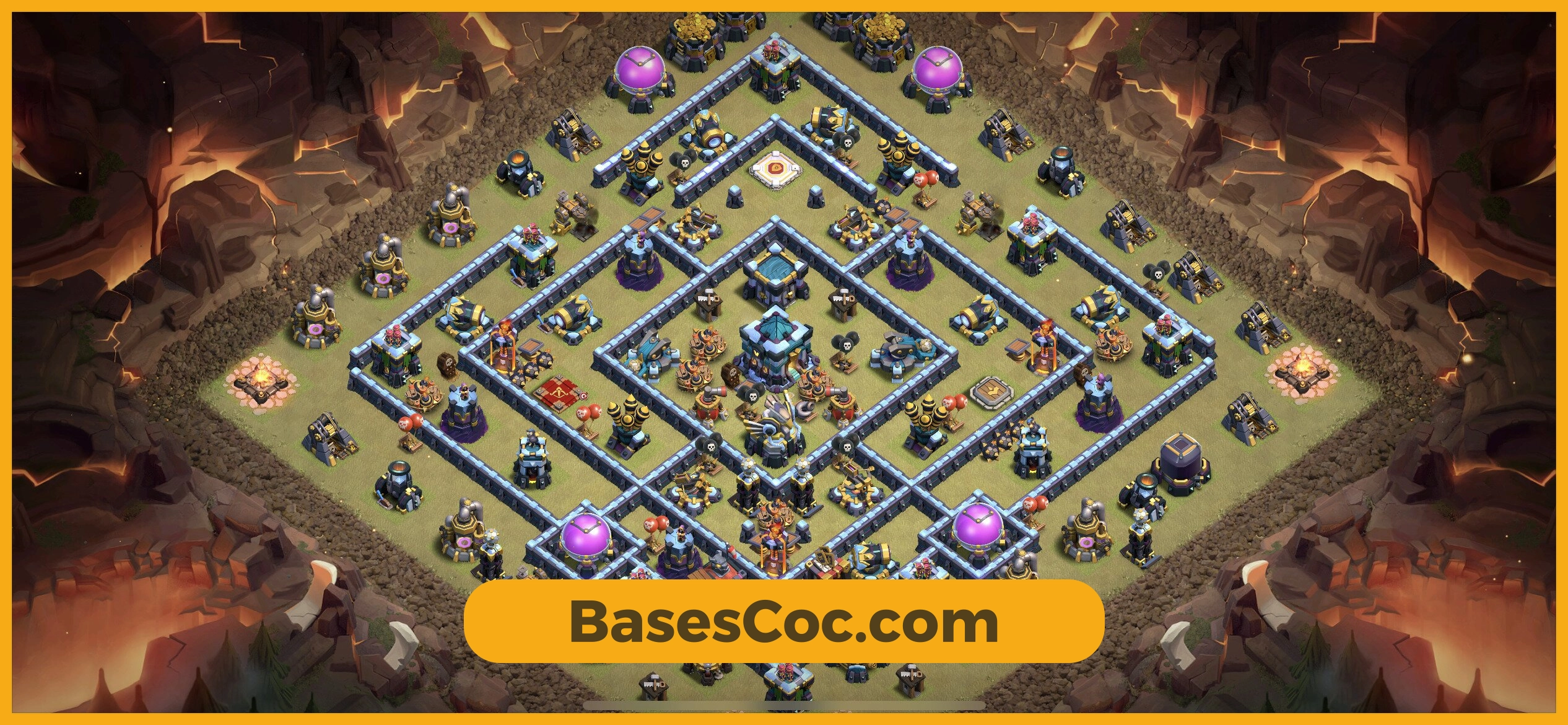 TH13 war Base