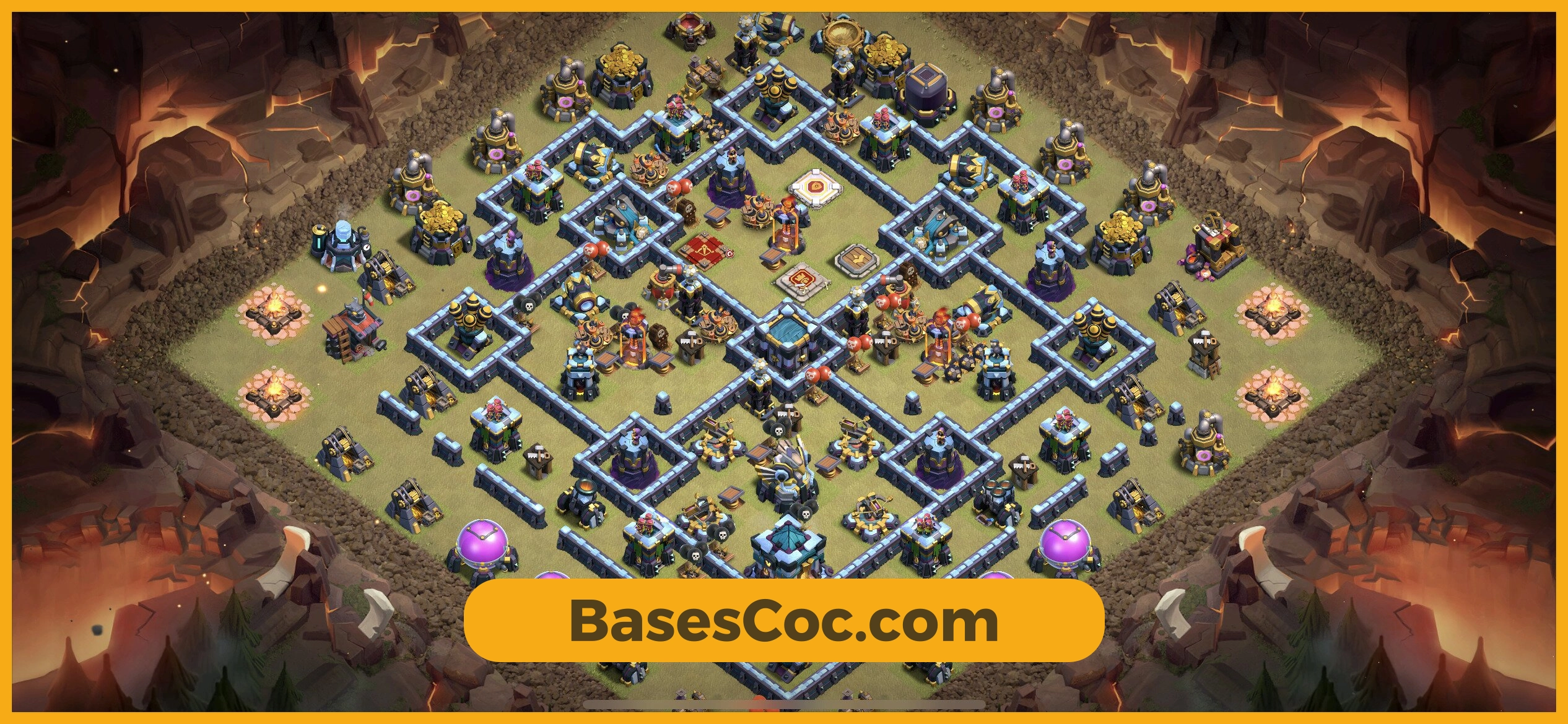 TH13 war Base
