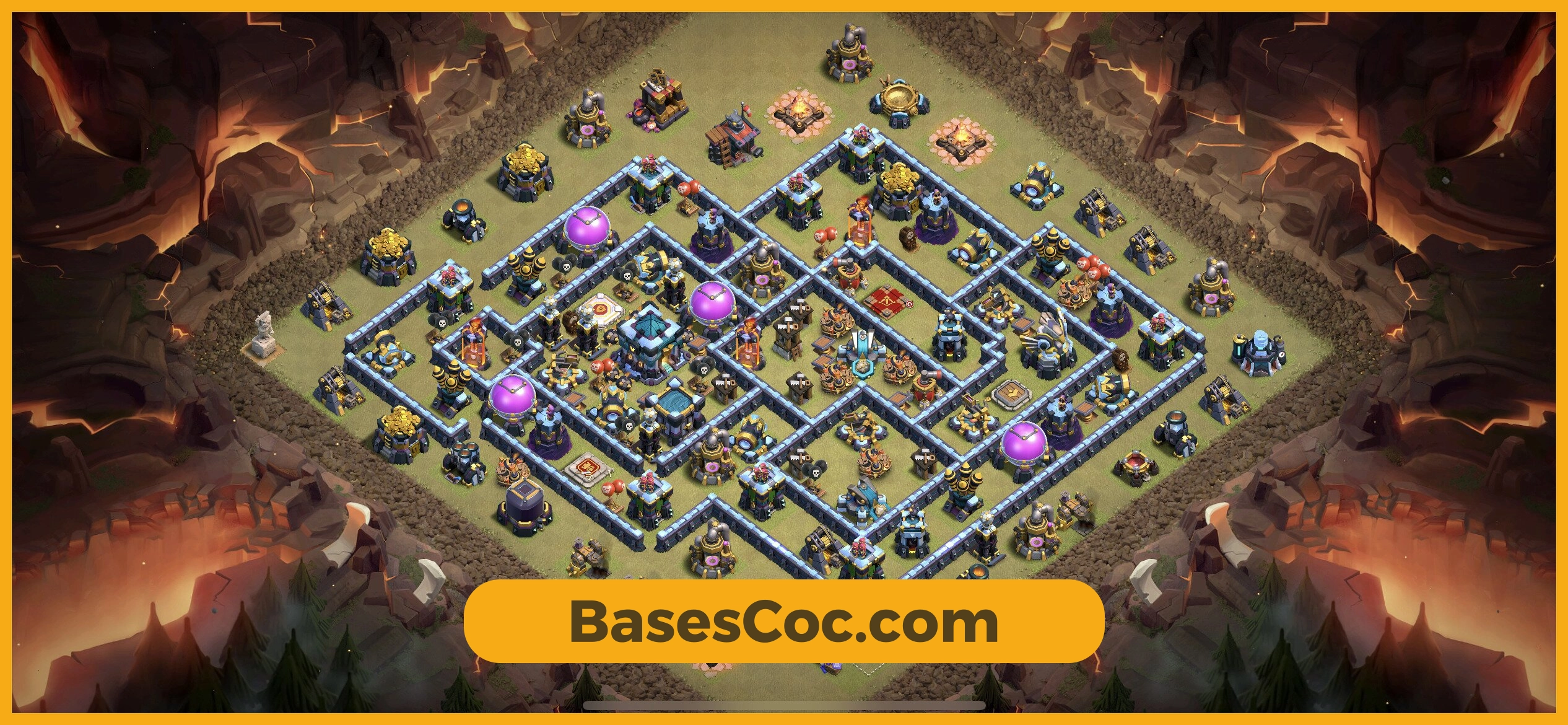 TH13 war Base