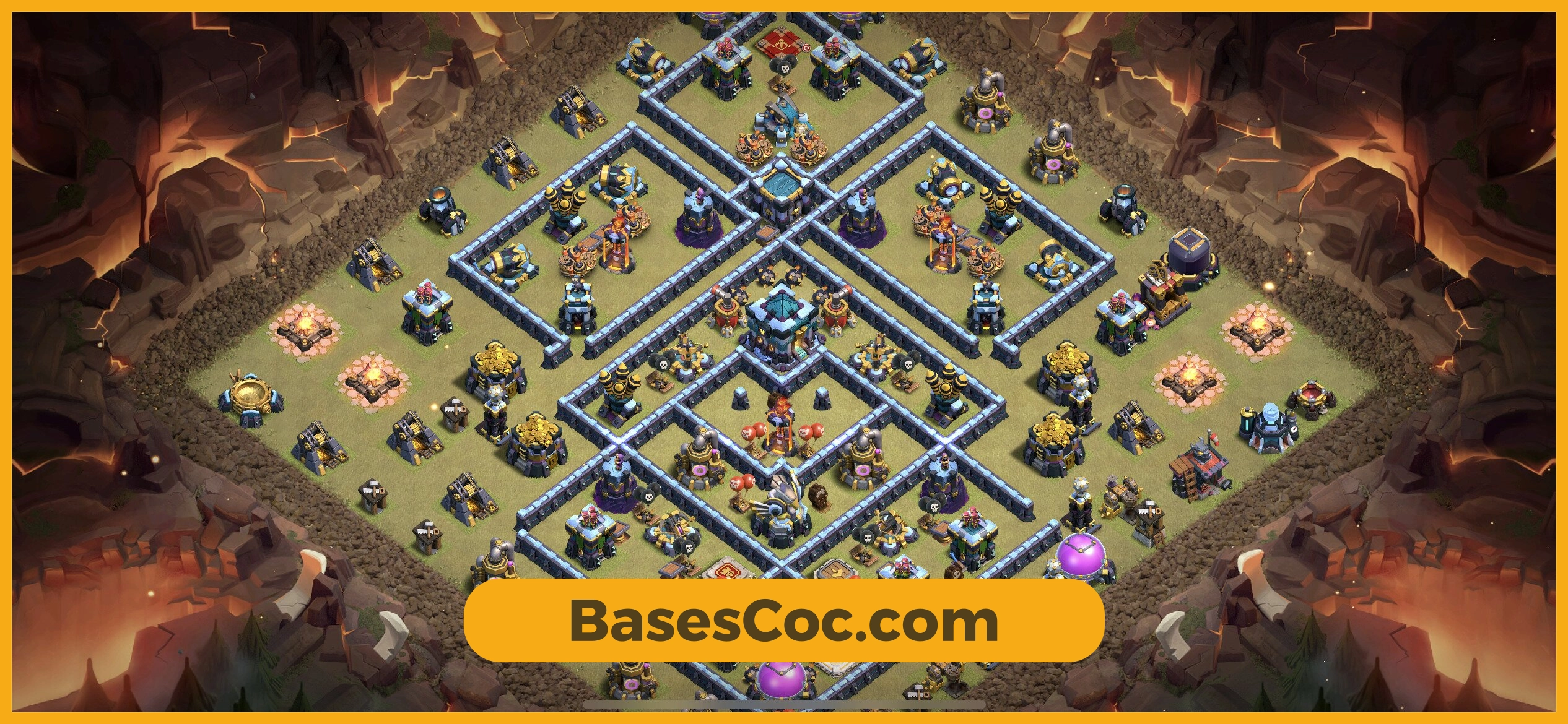 TH13 war Base