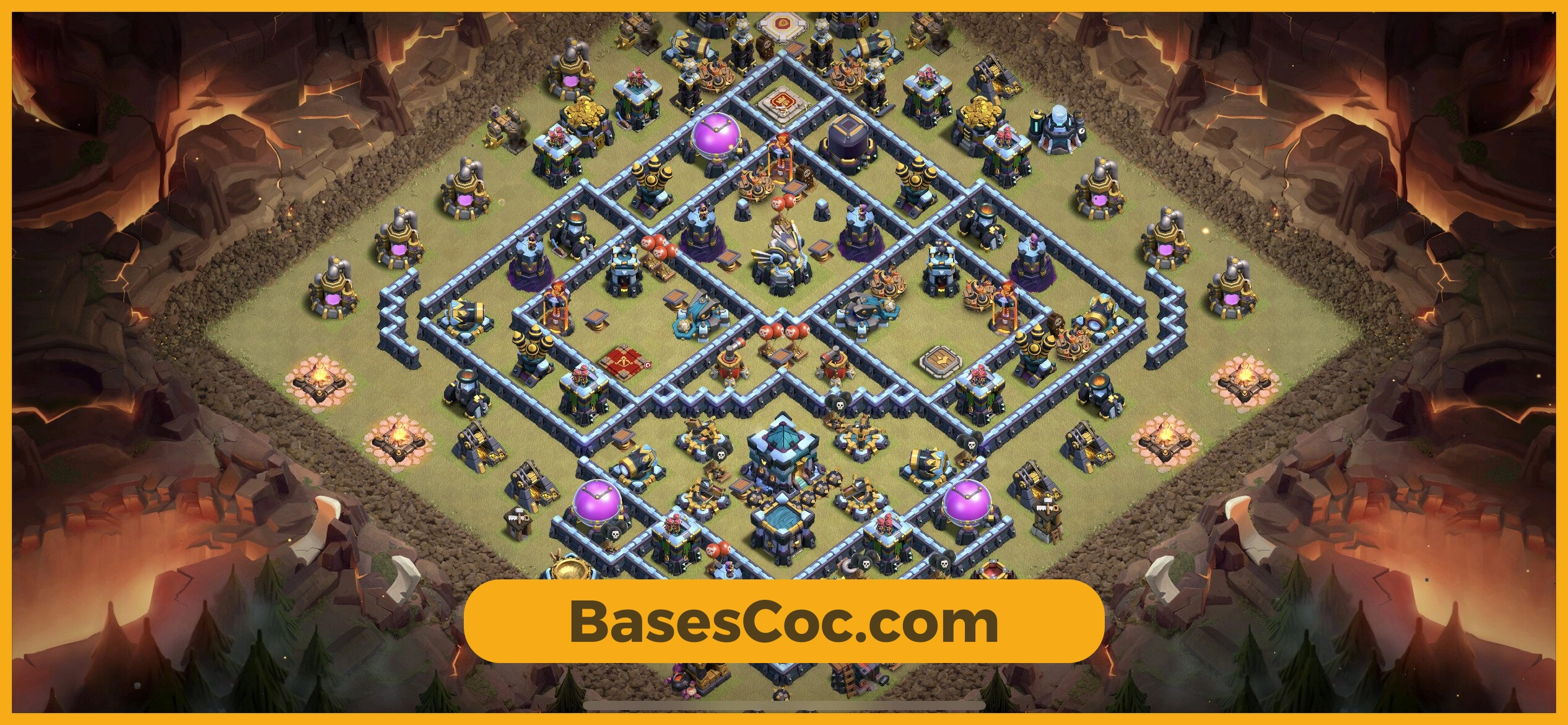 TH13 war Base