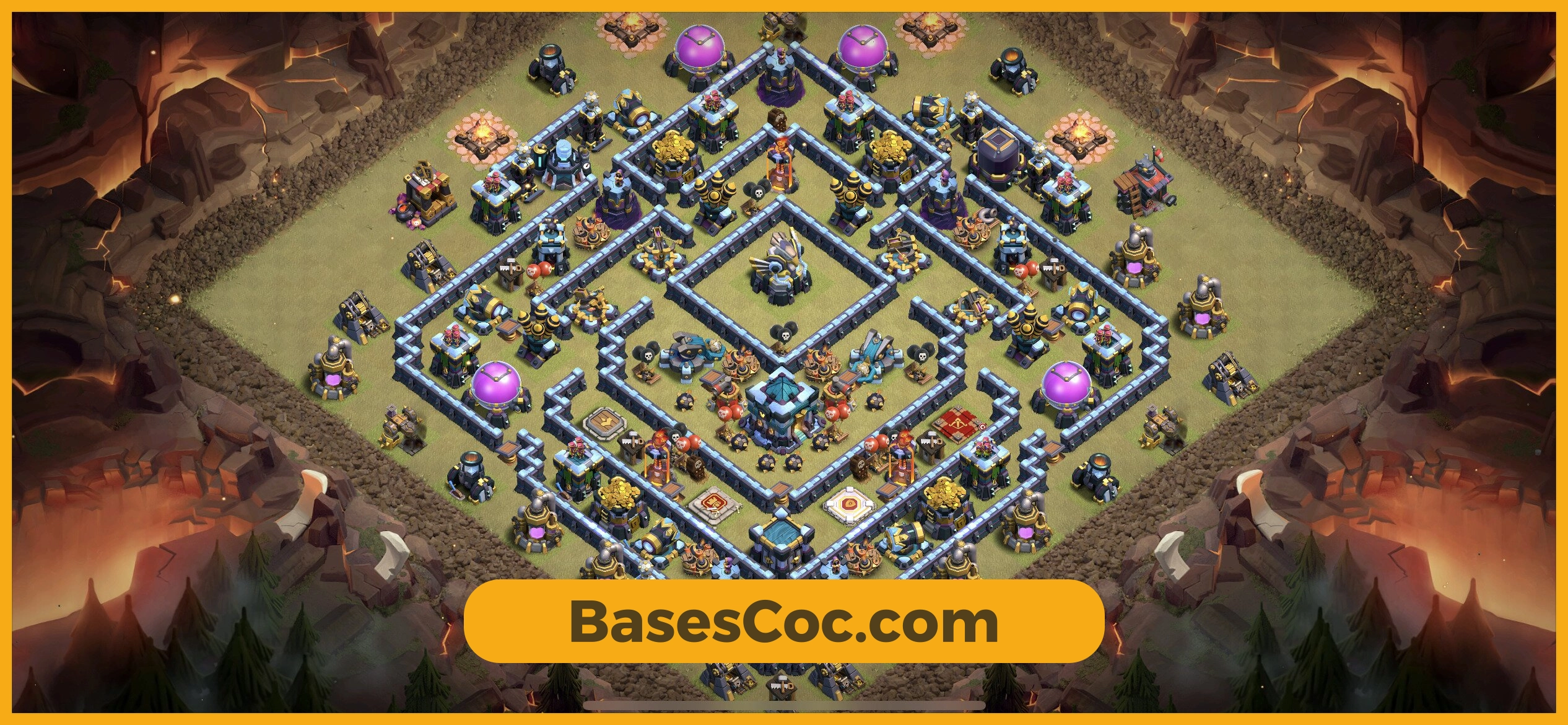 TH13 war Base