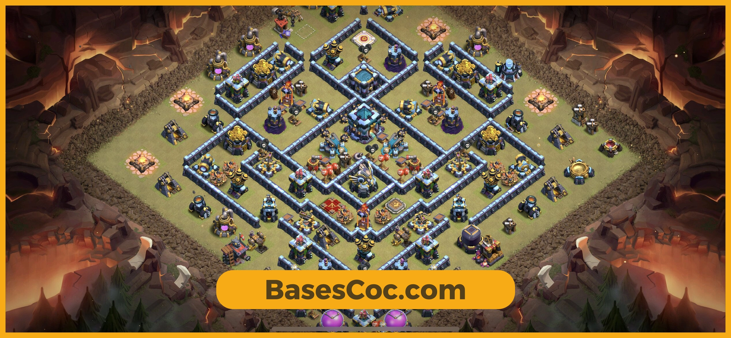 TH13 war Base