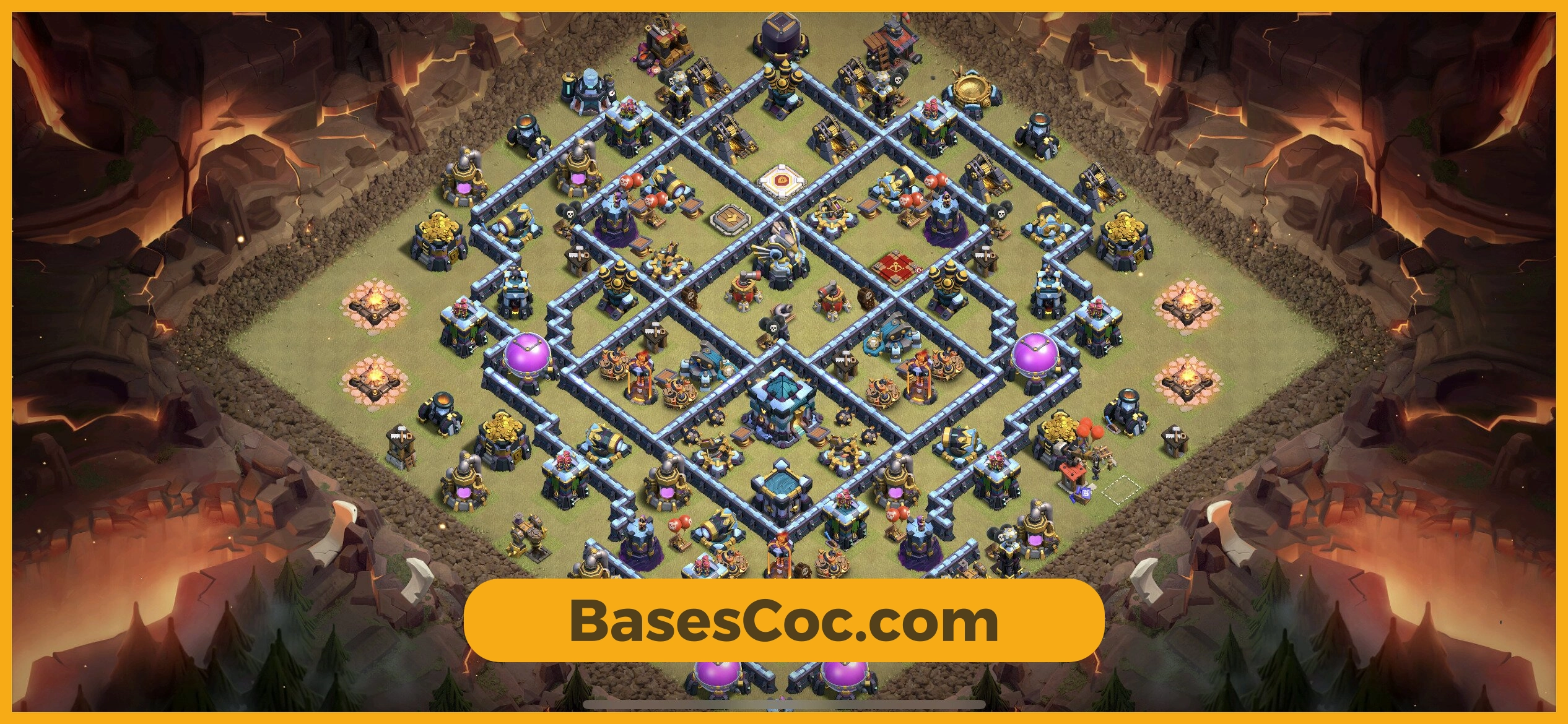 TH13 war Base