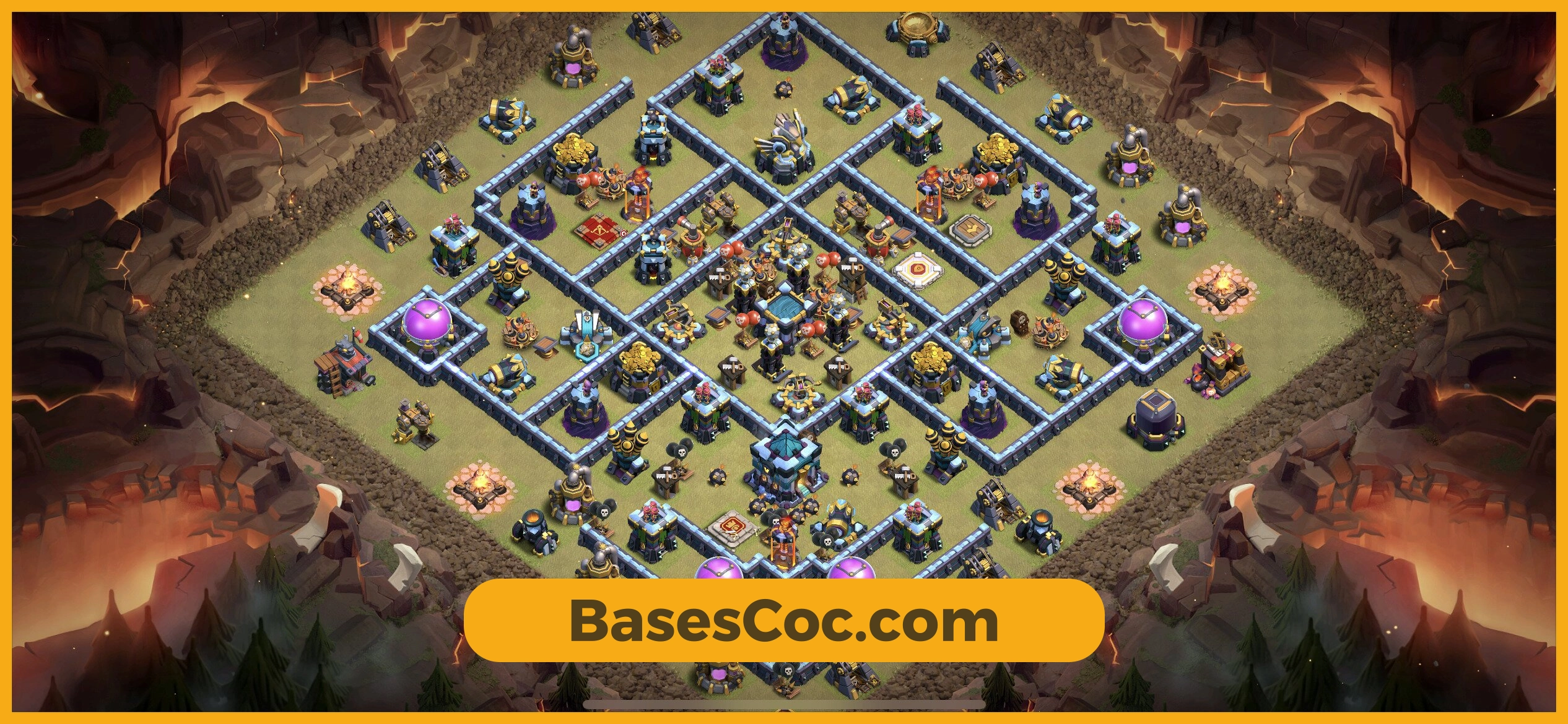 TH13 war Base
