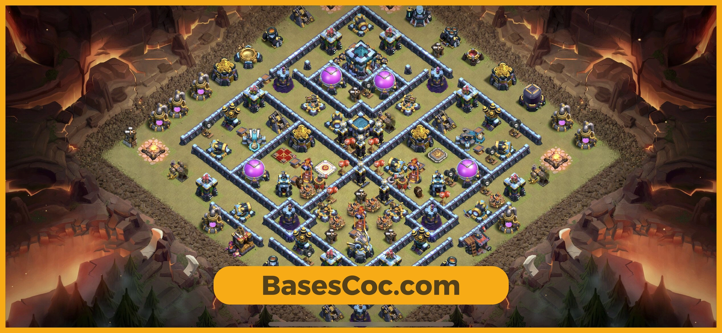 TH13 war Base