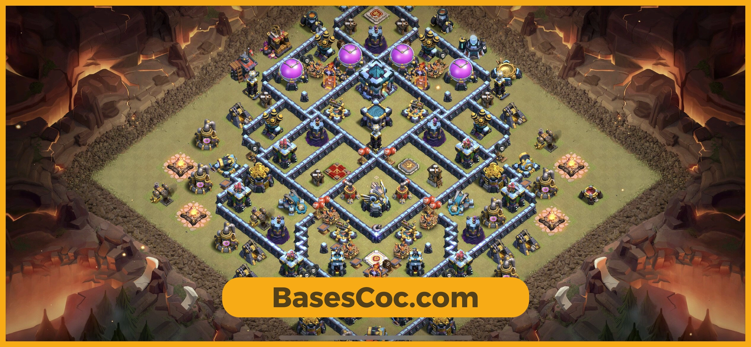 TH13 war Base