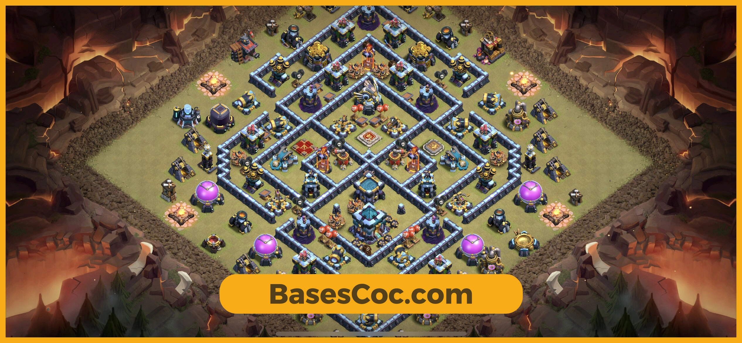 TH13 war Base